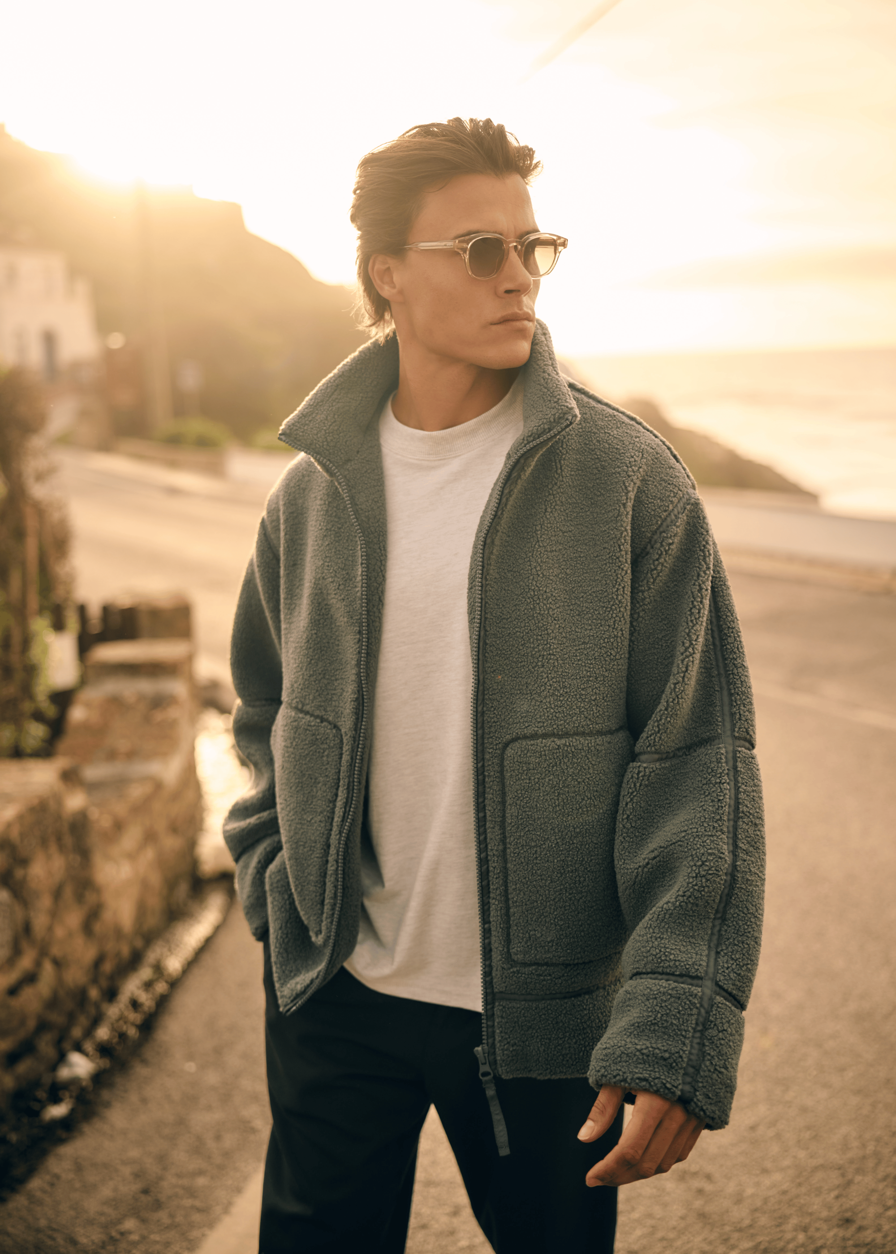 Teddy Tape Jacket - Chimera Green