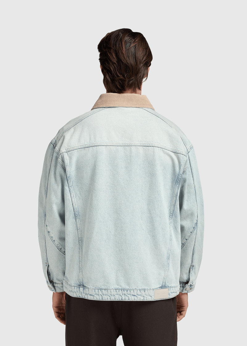 Blouson en jean Ozzy - Bleu délavé