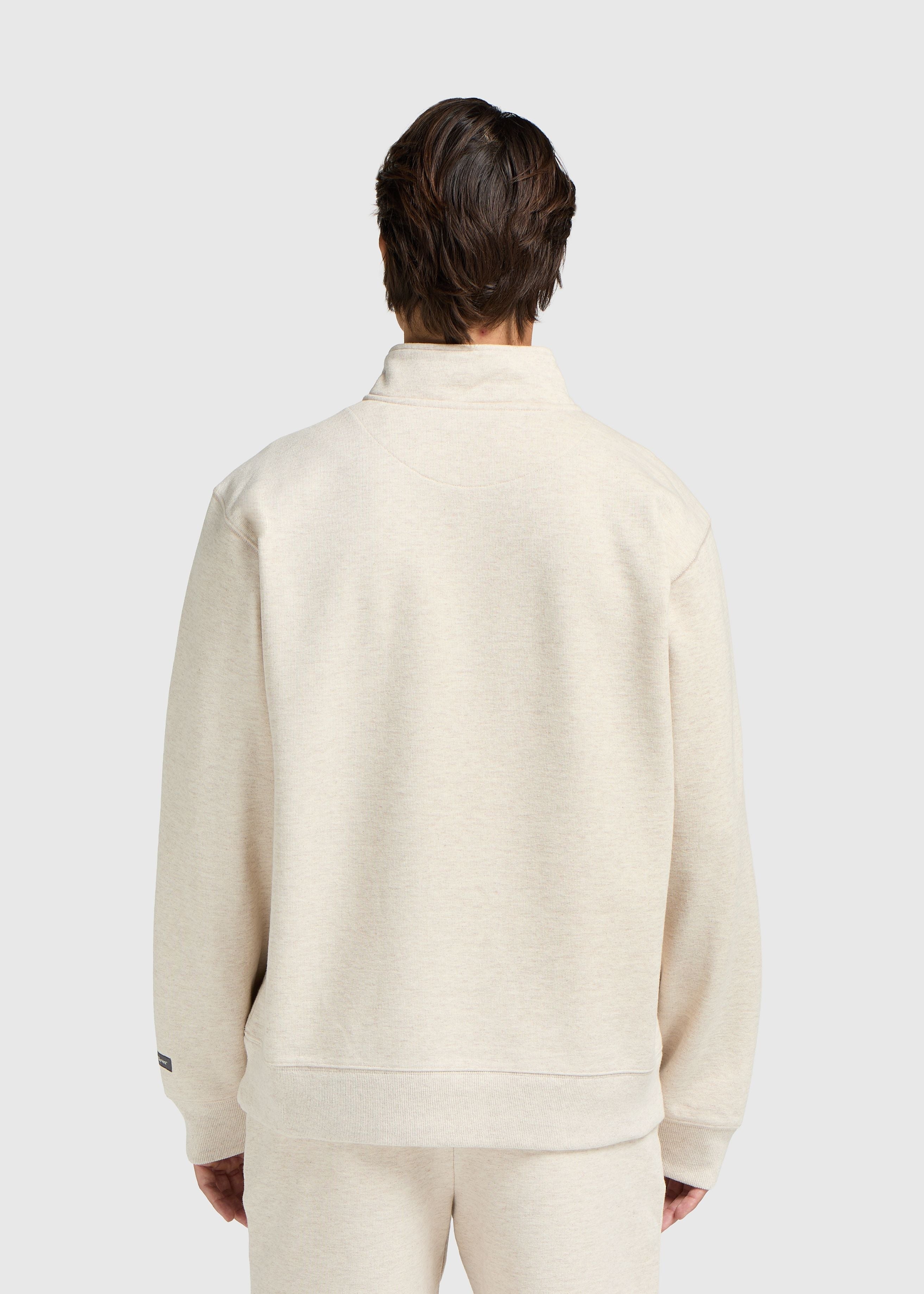 Vintage Washed Half Zip - Sand