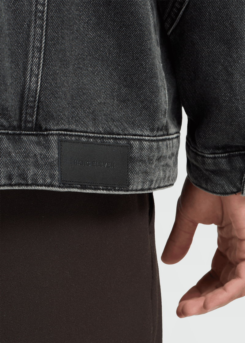 Ozzy Jeansjacke - Washed Black