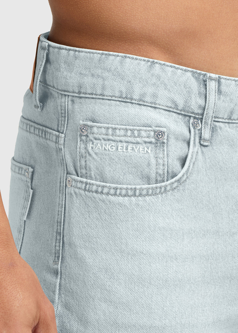 The Clean Straight Jeans - Oxy Blue