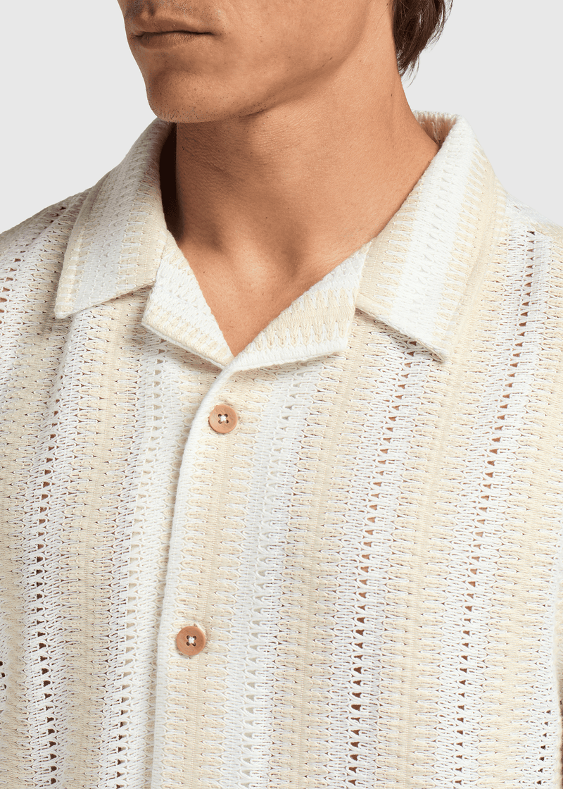 Zigzag Shirt - Sand