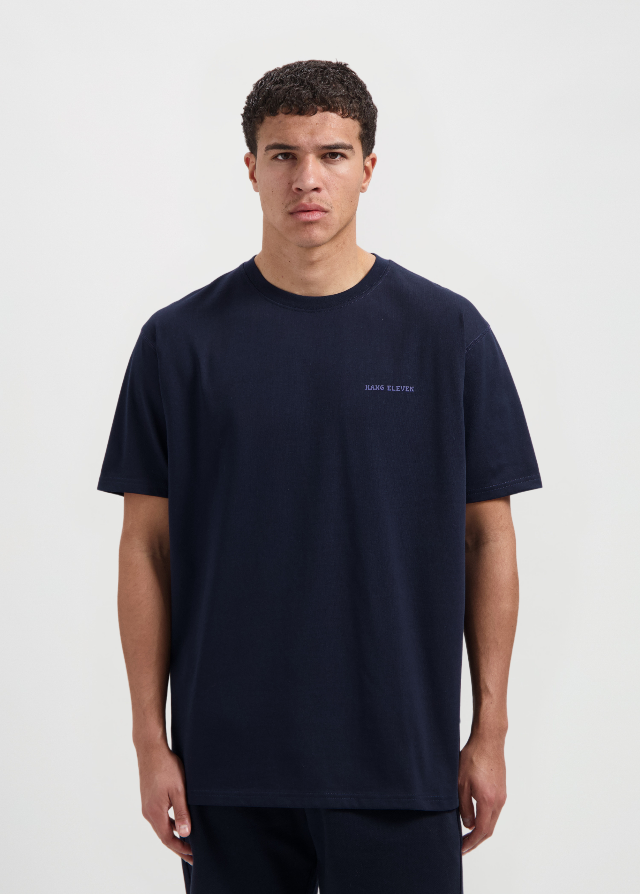 T-shirt à logo - Bleu marine