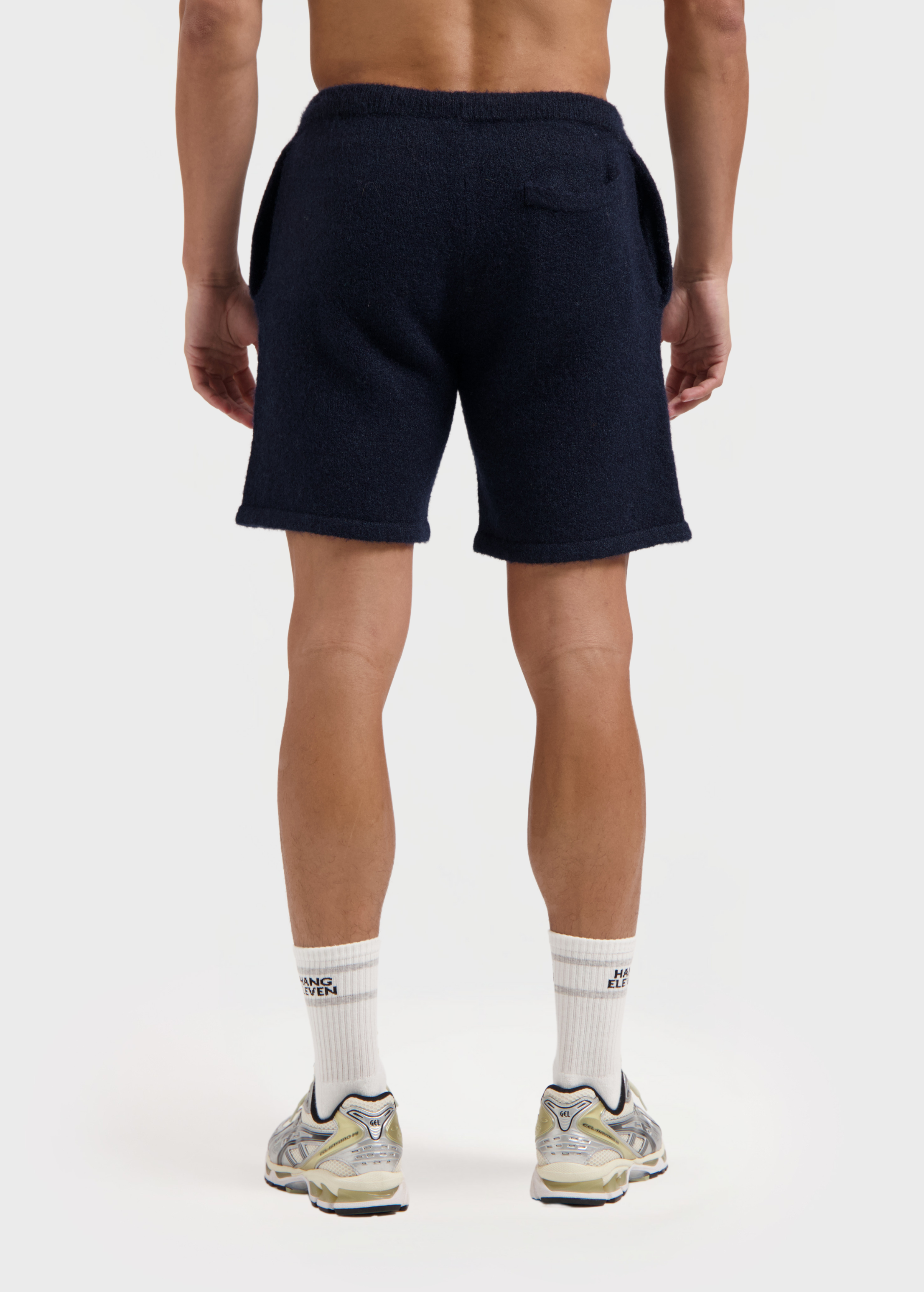 Soft Knitted Short - Navy Blue