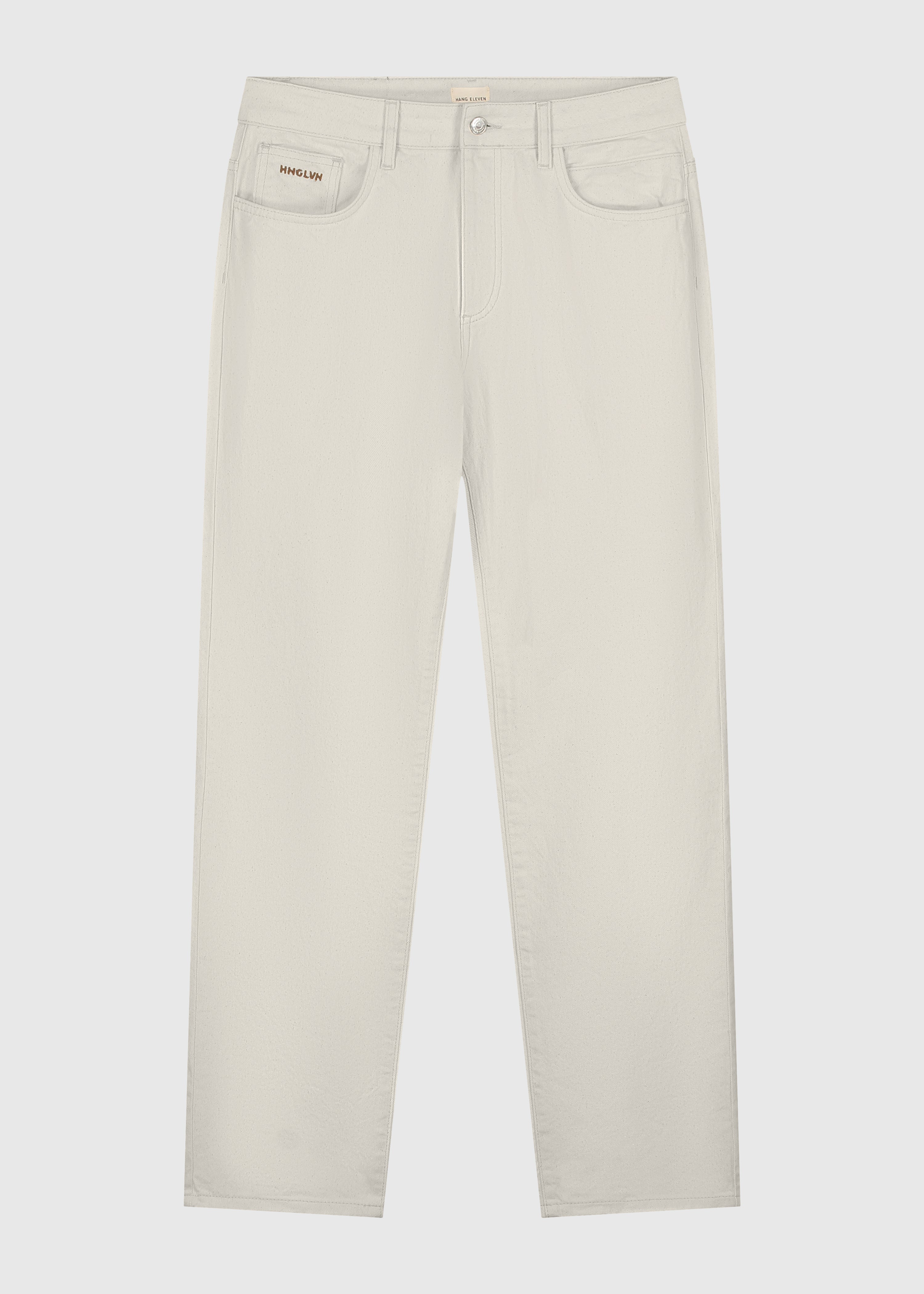 Jeans droits Premium - Couleur avoine