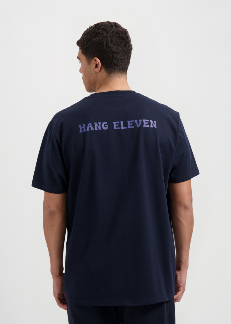 Logo Carrier T-Shirt – Marineblau