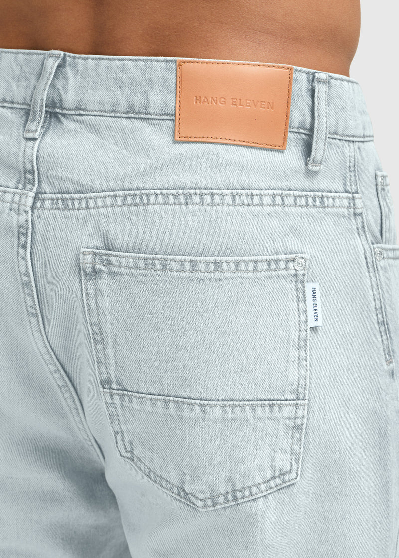 The Clean Straight Jeans - Oxy Blue