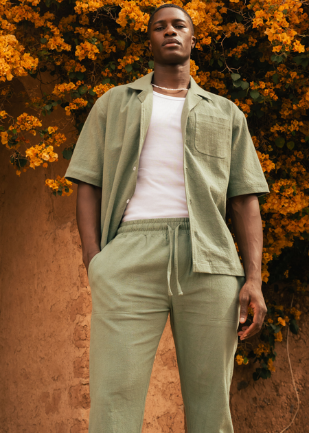 The Structure Pants - Sage Green
