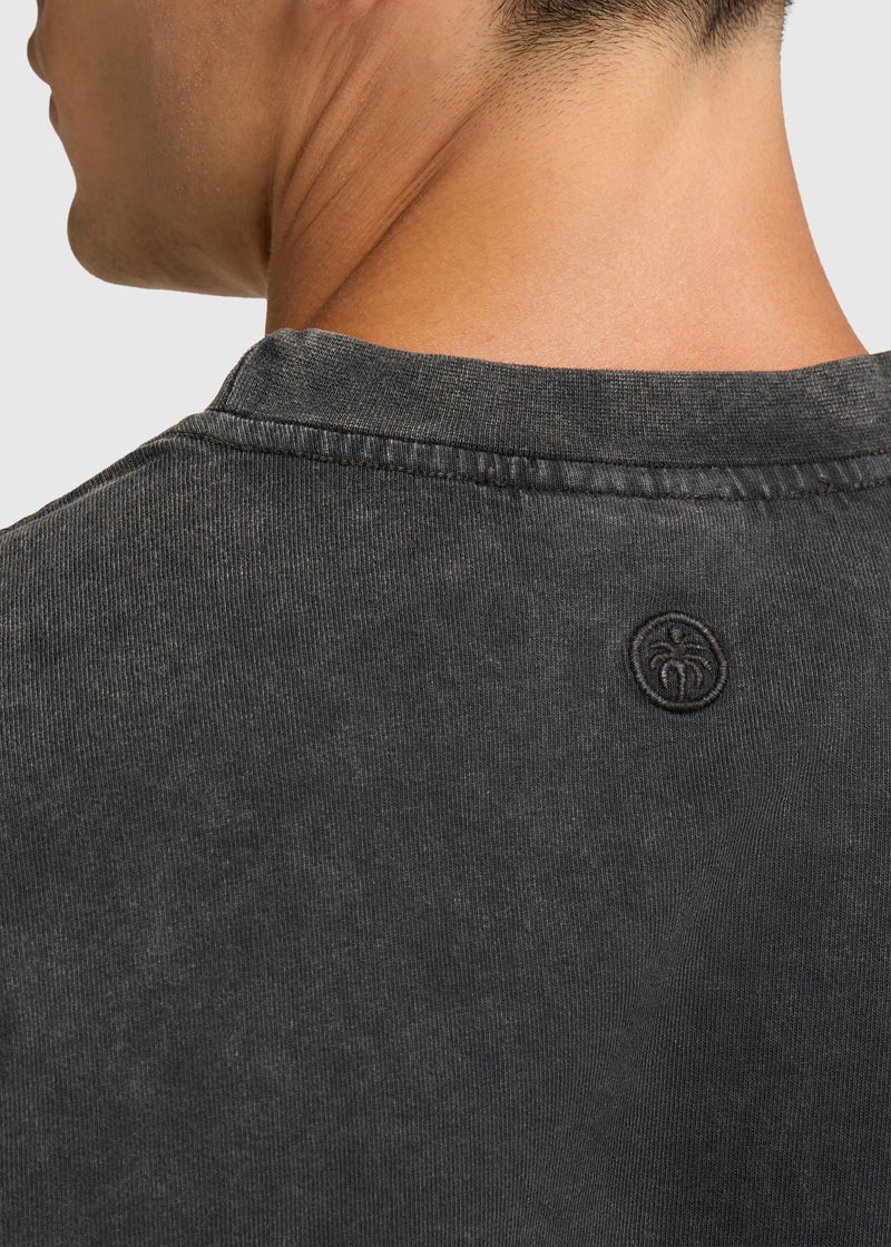 Vintage Washed Longsleeve - Off Black