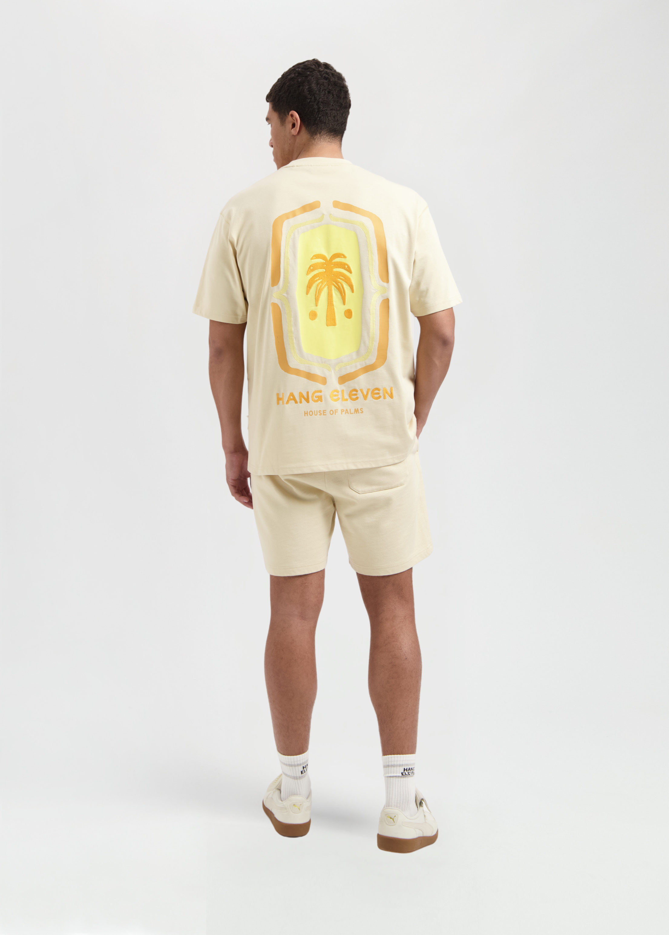 House of Palms Tee - Sand