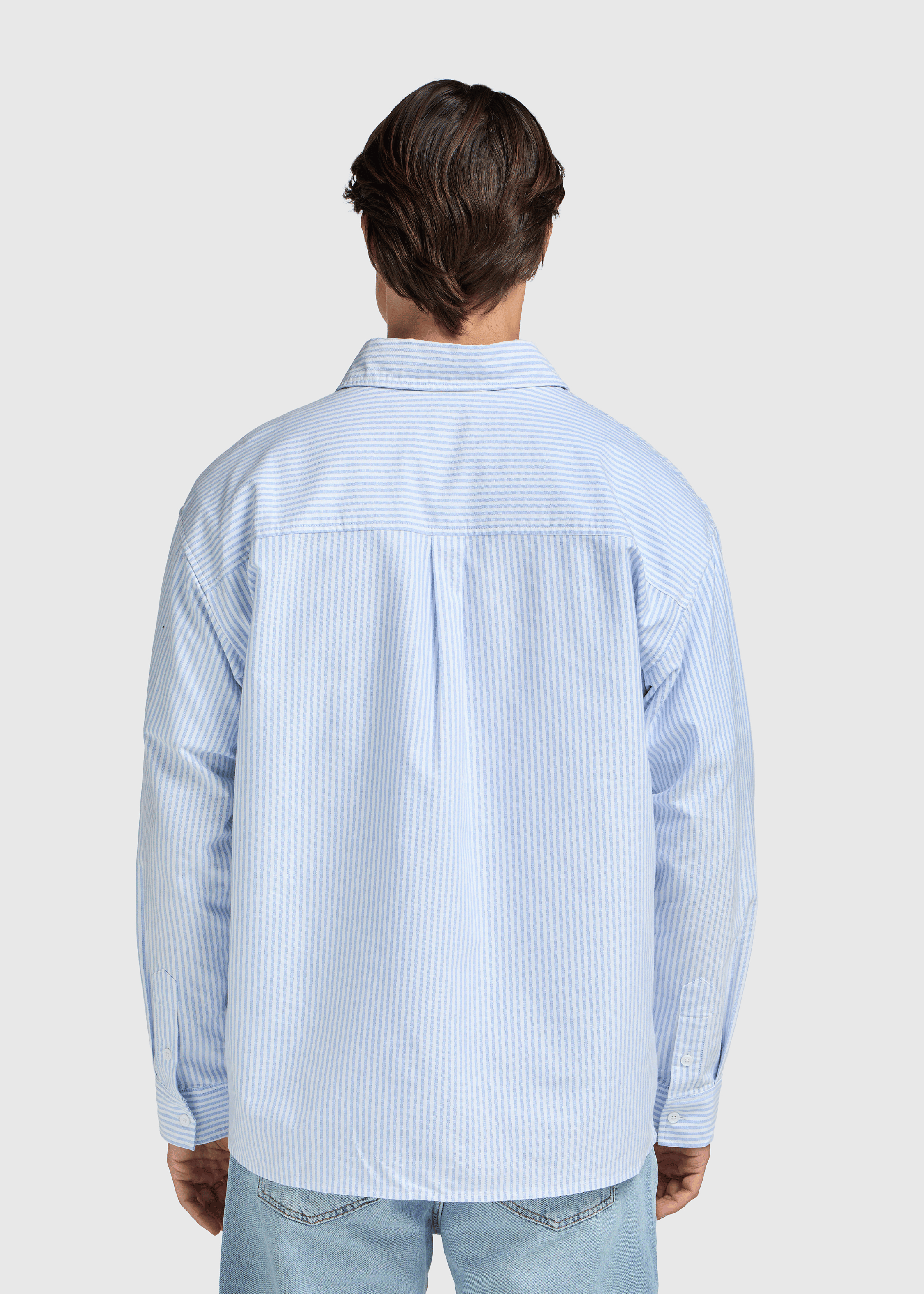 Oxford Shirt - Blue Striped