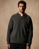 Riva Waffle Polo - Anthracite