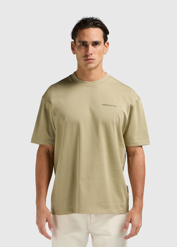 Wild Botanics Tee - Slate Green
