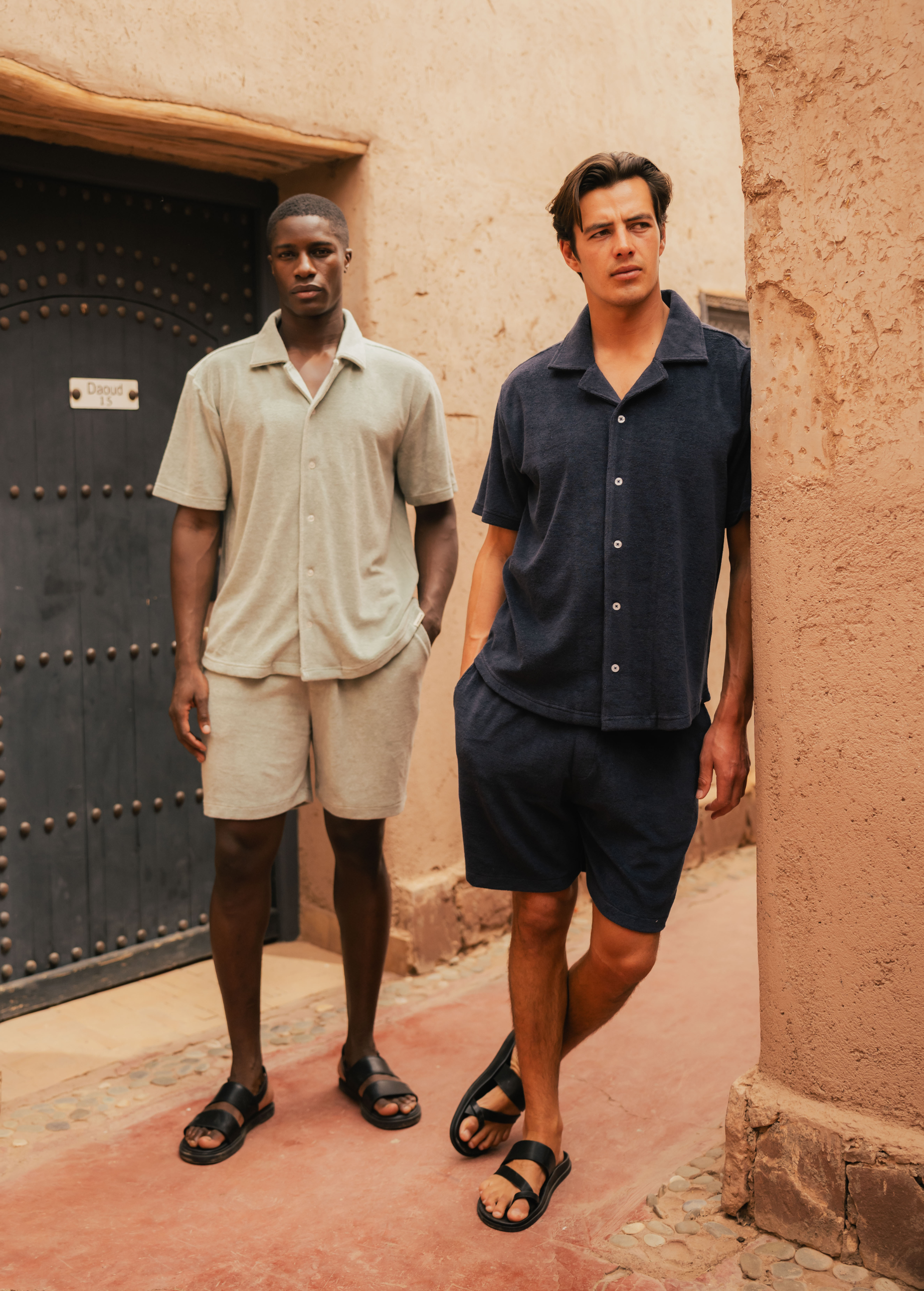 Terry Shirt - Navy Blue