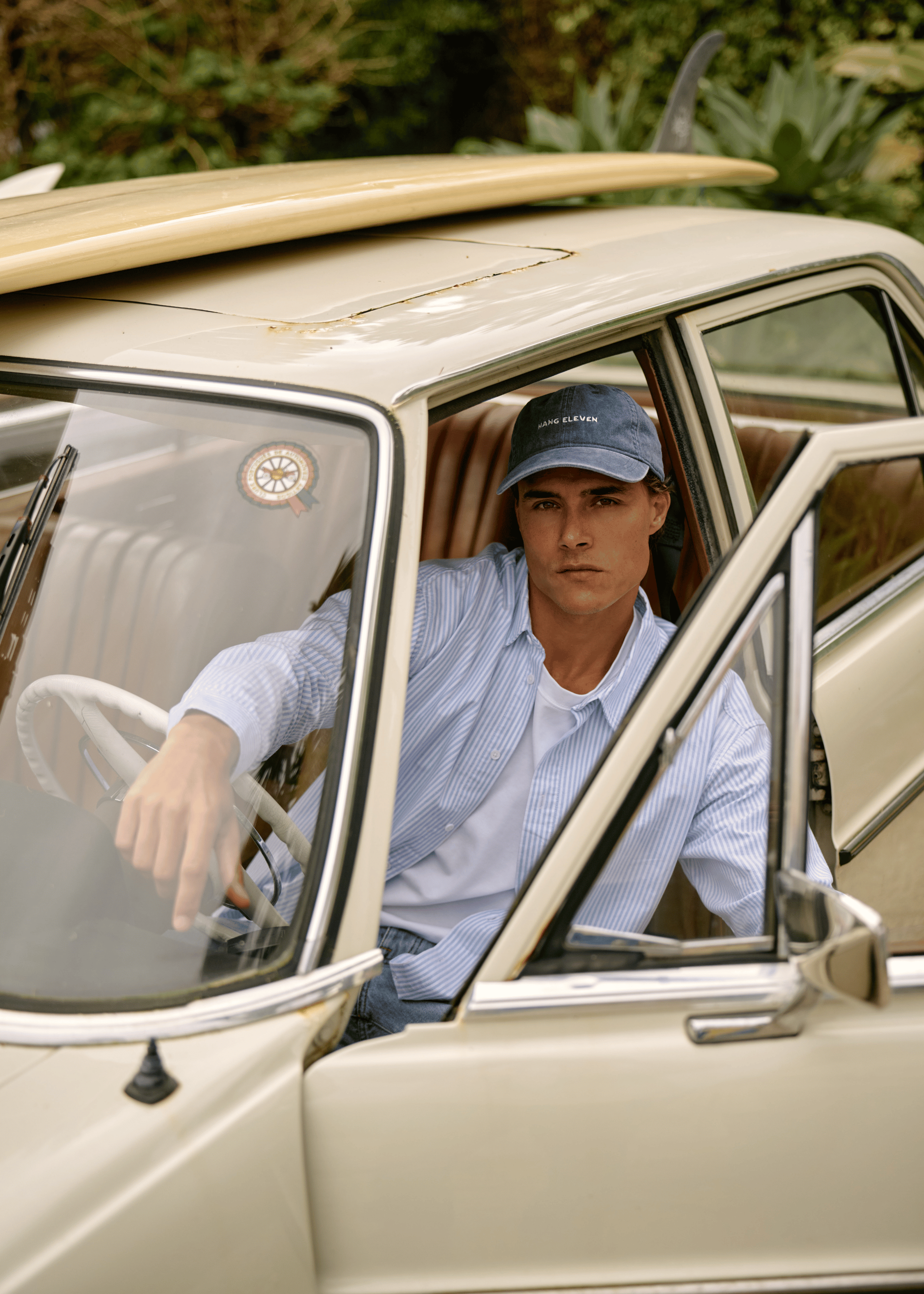 Oxford Shirt - Blue Striped