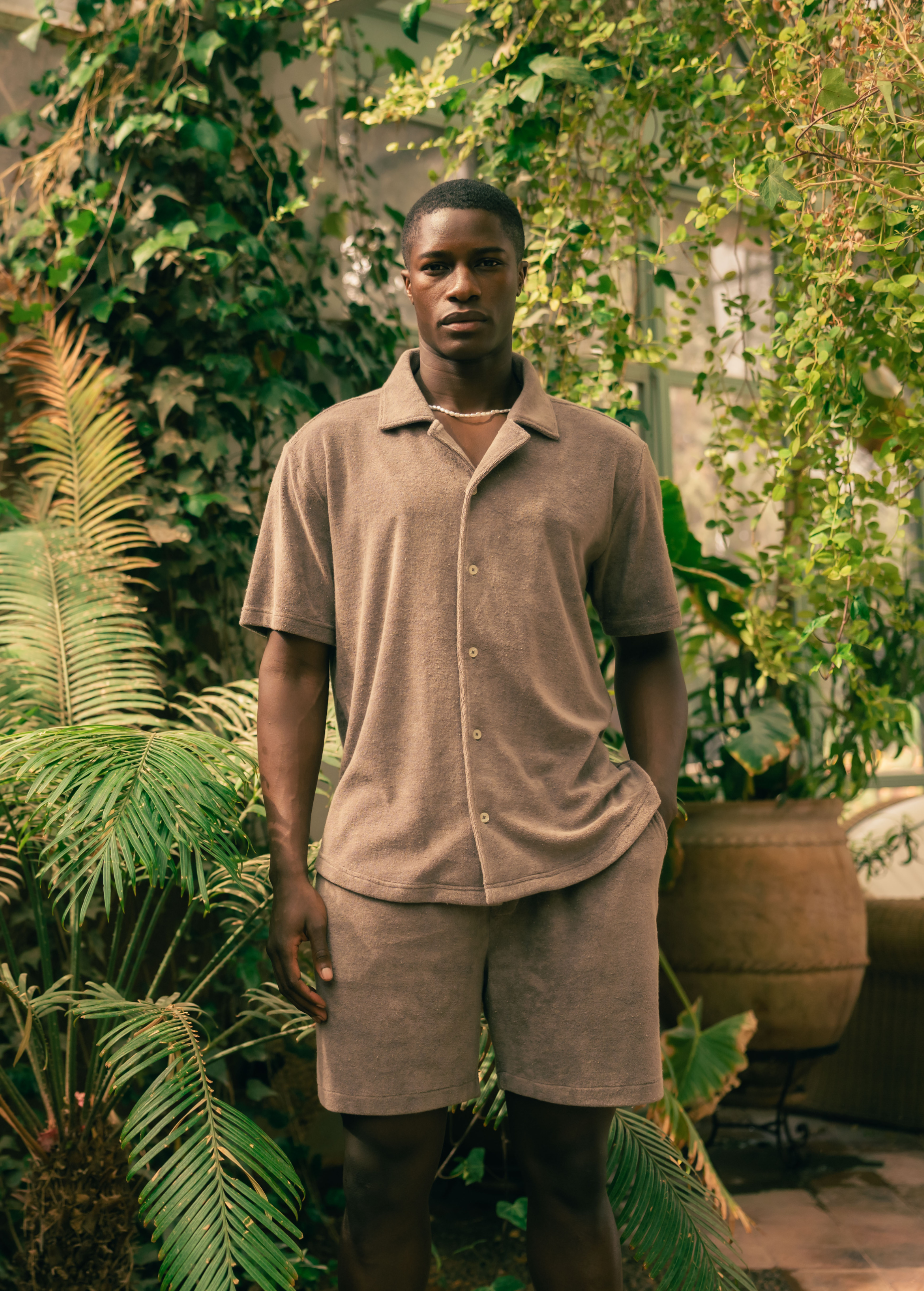 Terry Shirt - Anthracite