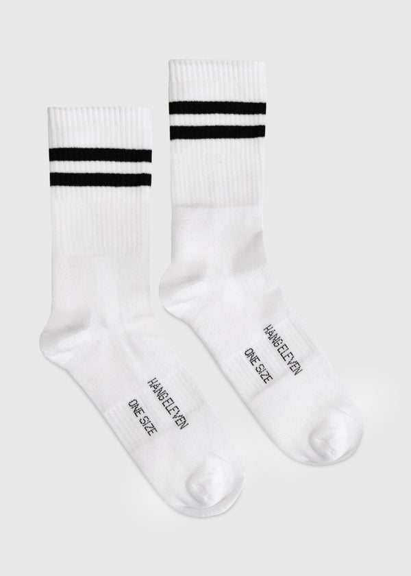 Chaussettes rayées Hang Eleven Uni - Noires