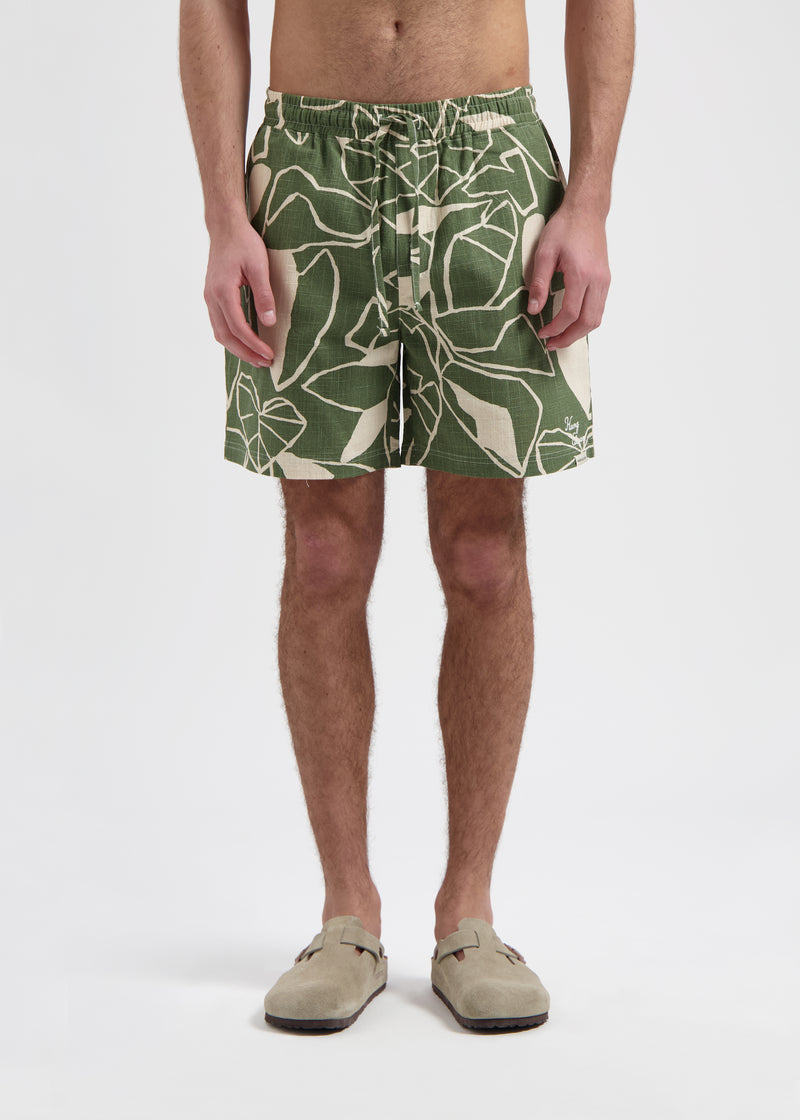 Plants Slub Short - Green