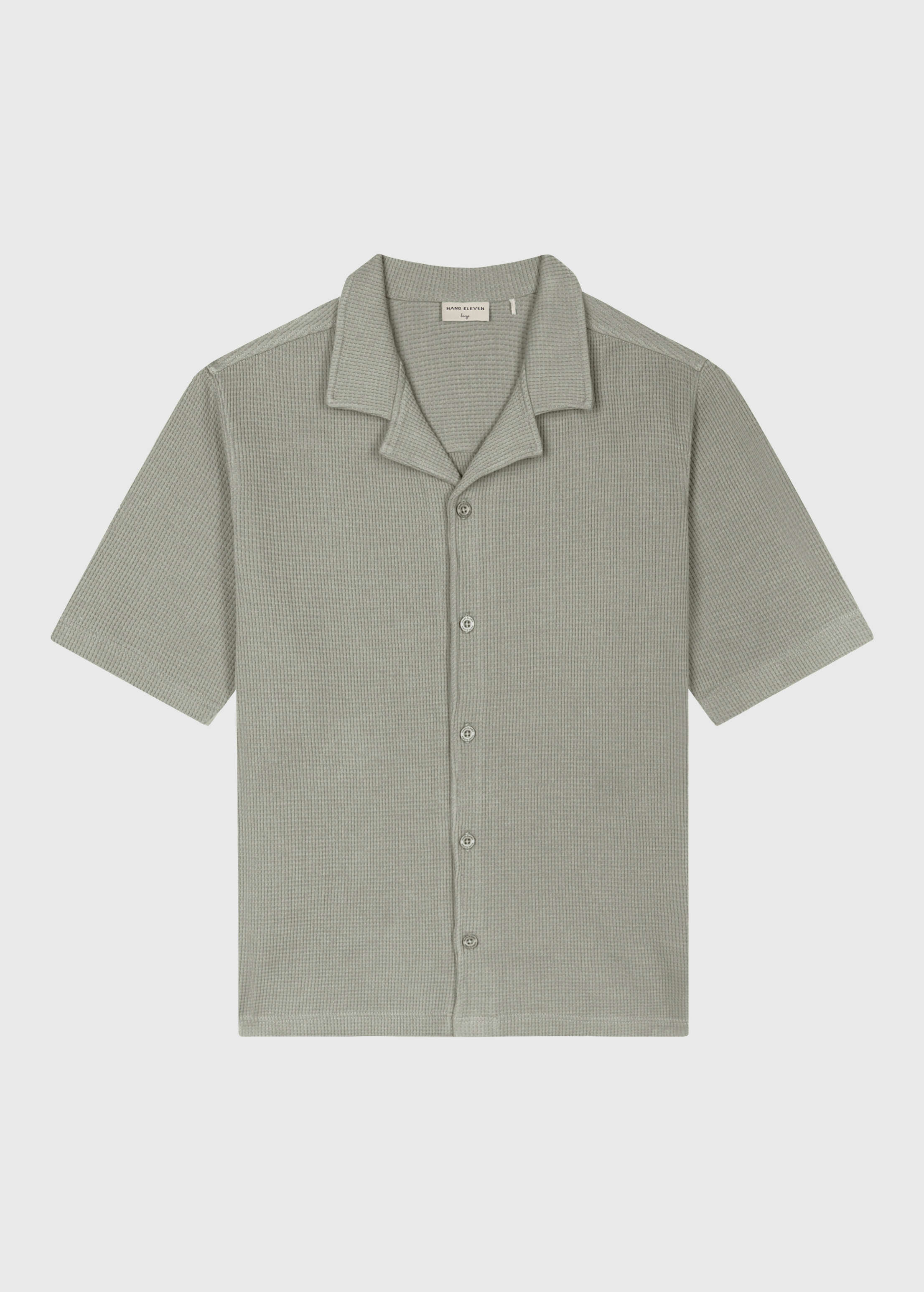 Waffle Shirt - Sage Green