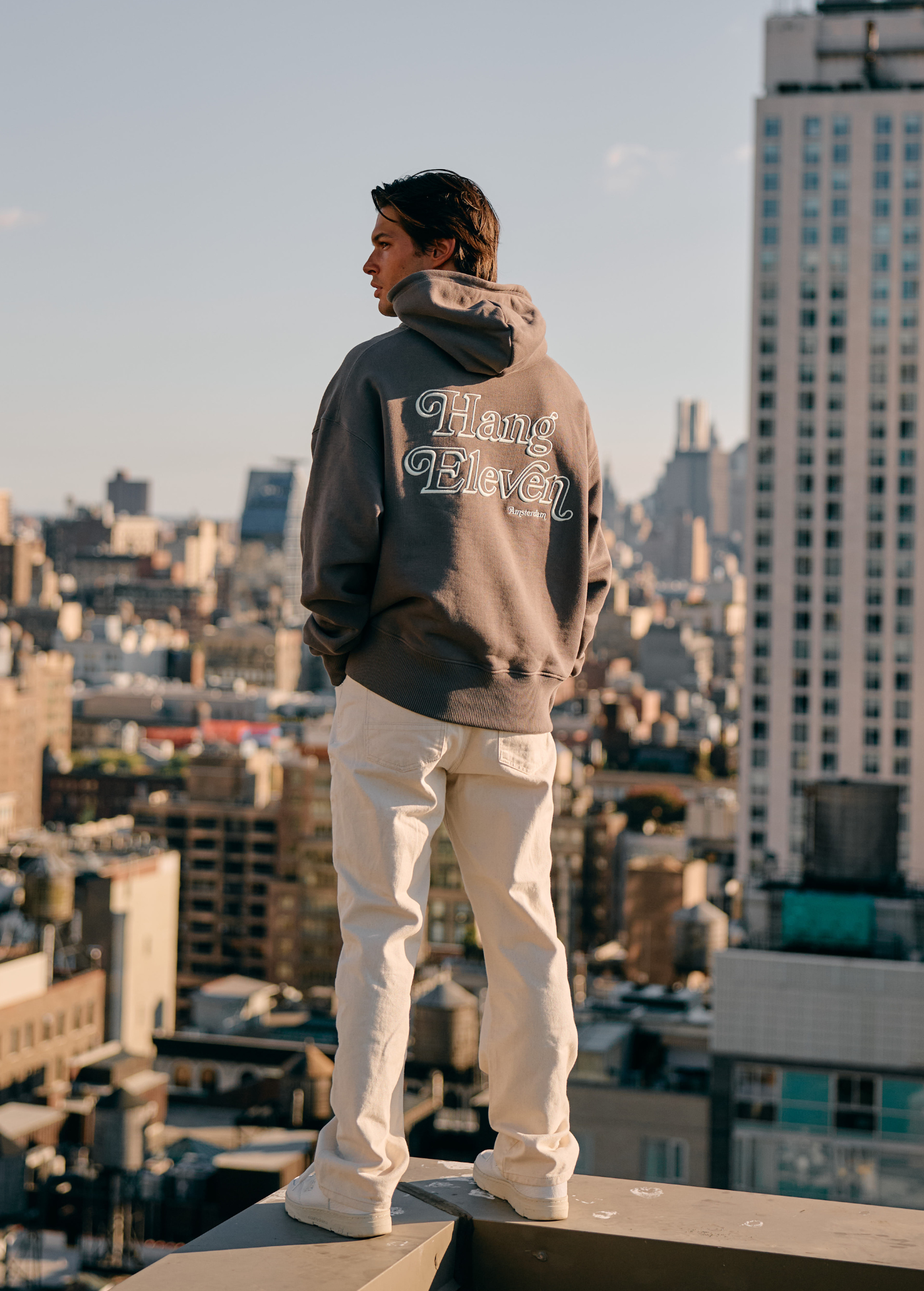 Heavy Signature Hoodie - Anthracite