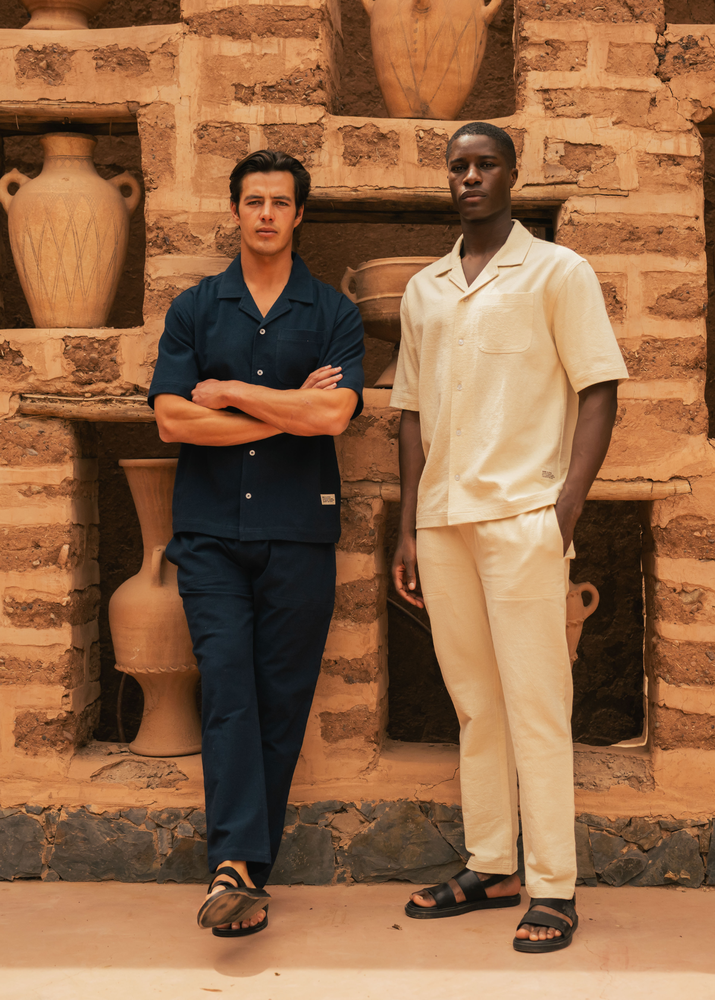 Structure Shirt - Navy Blue