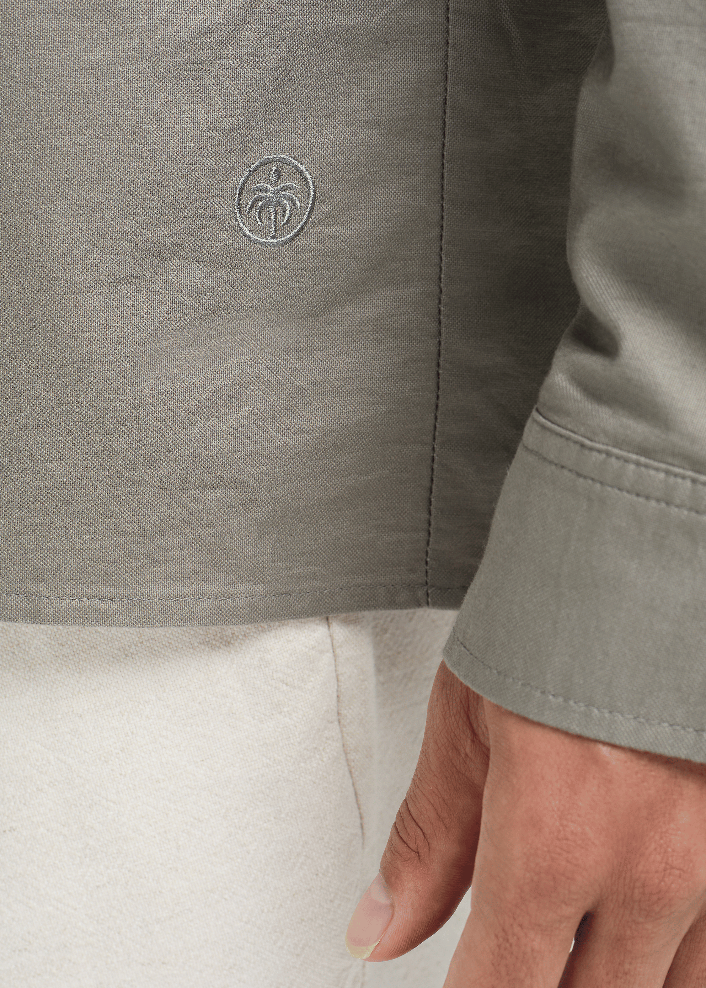 Oxford Shirt - Stone green