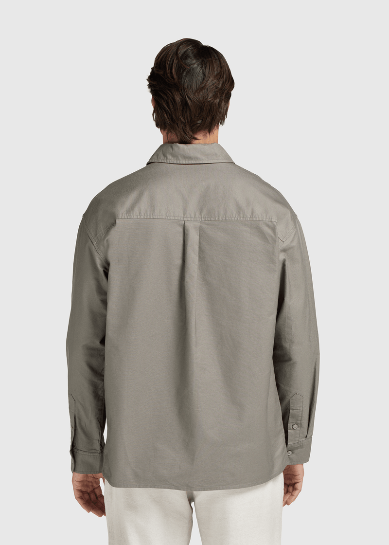 Chemise Oxford - Vert pierre