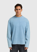 Vintage Washed Longsleeve - Light Blue