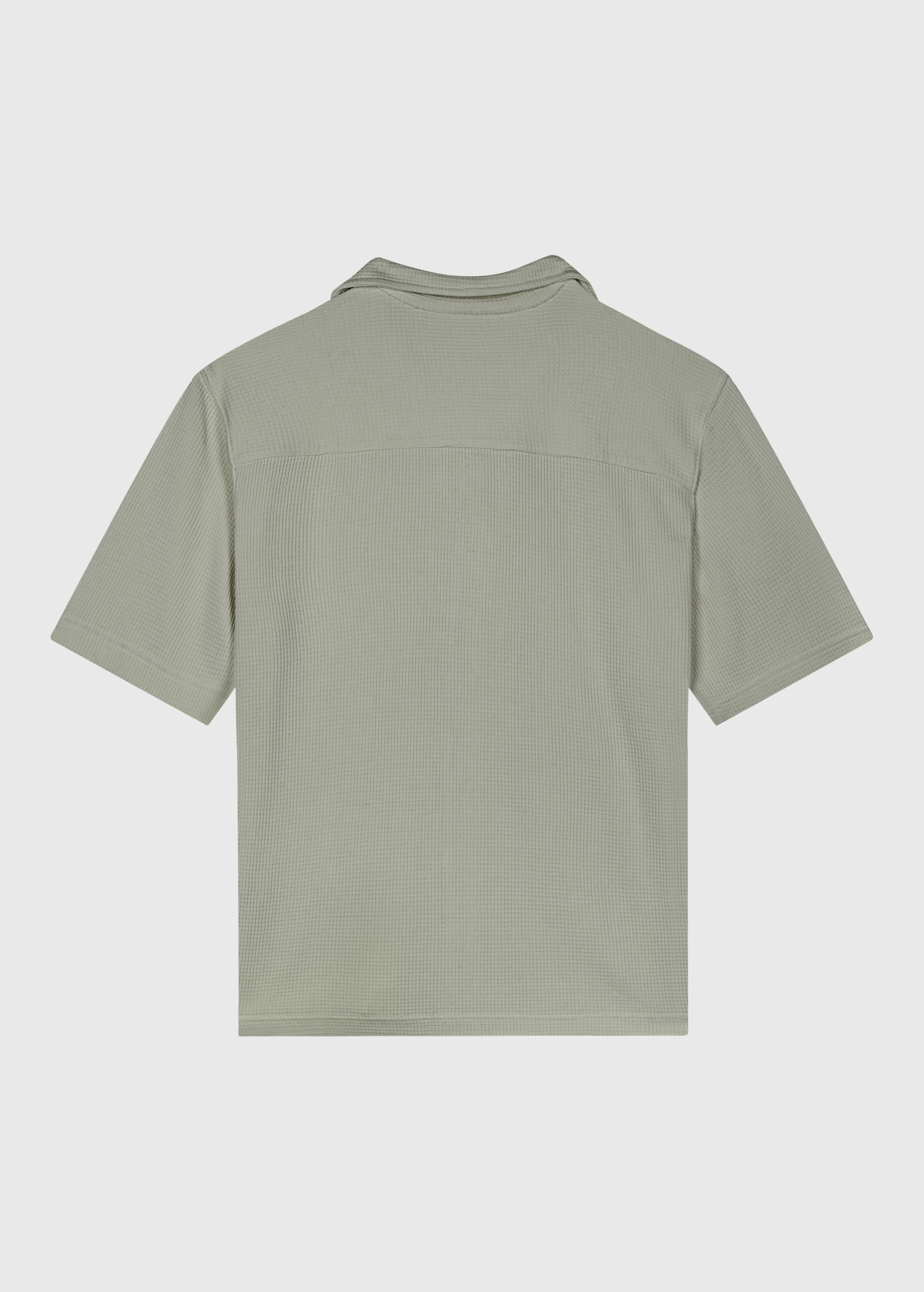 Waffle Shirt - Sage Green