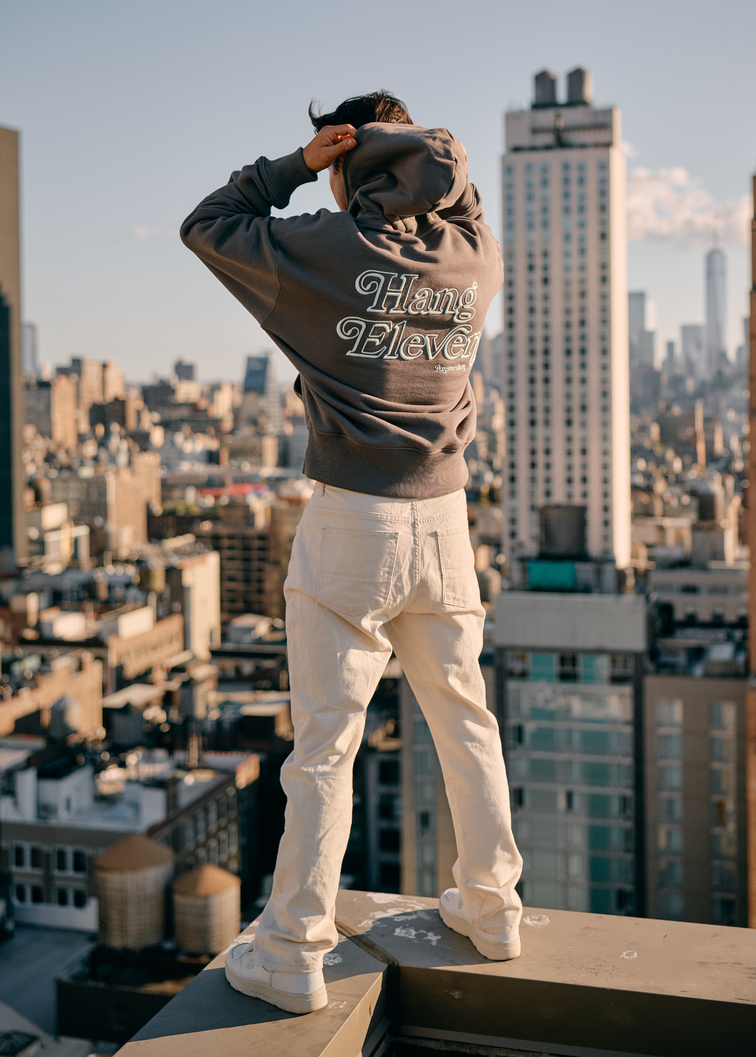 Heavy Signature Hoodie - Anthracite