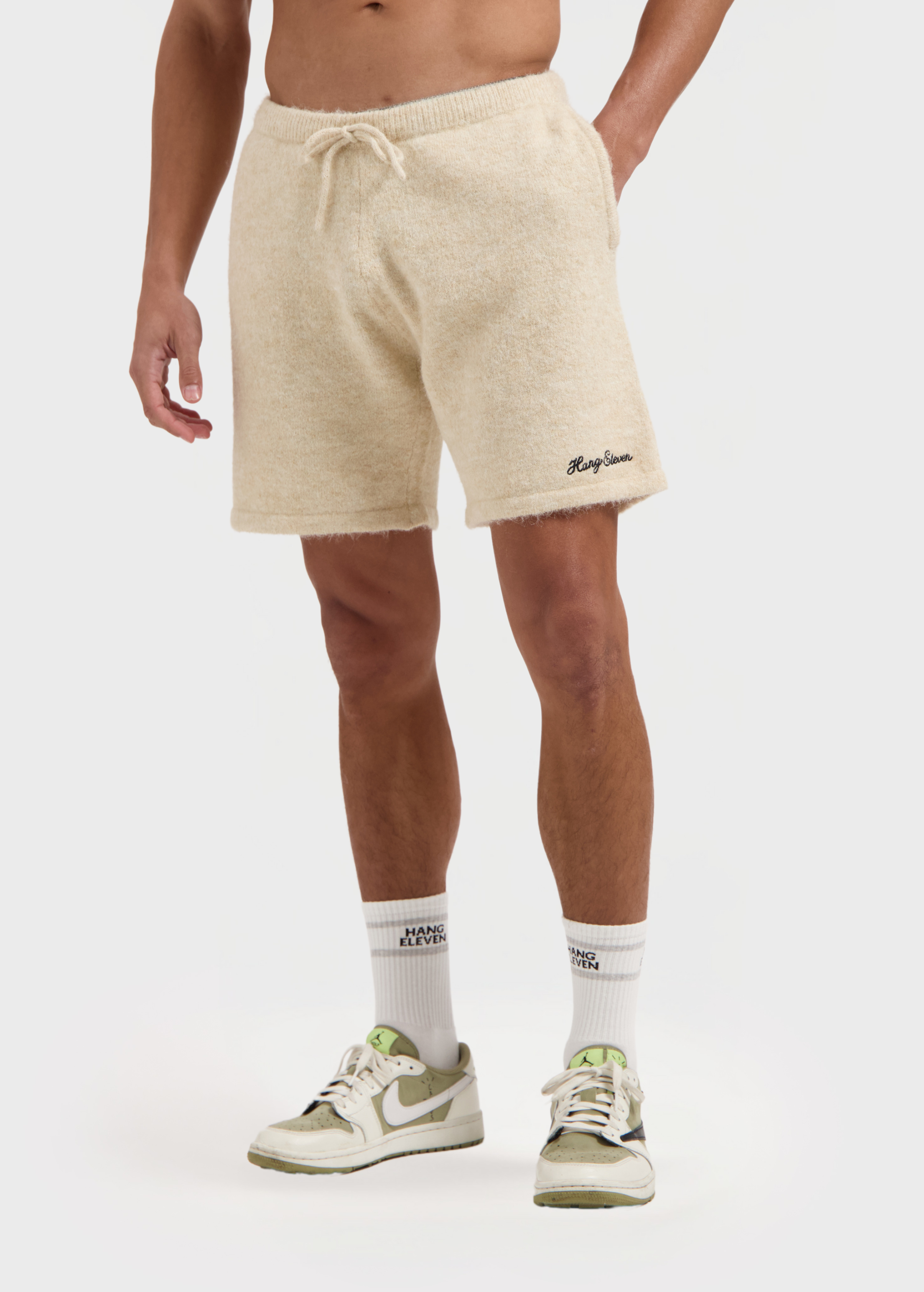 Soft Knitted Short - Sand