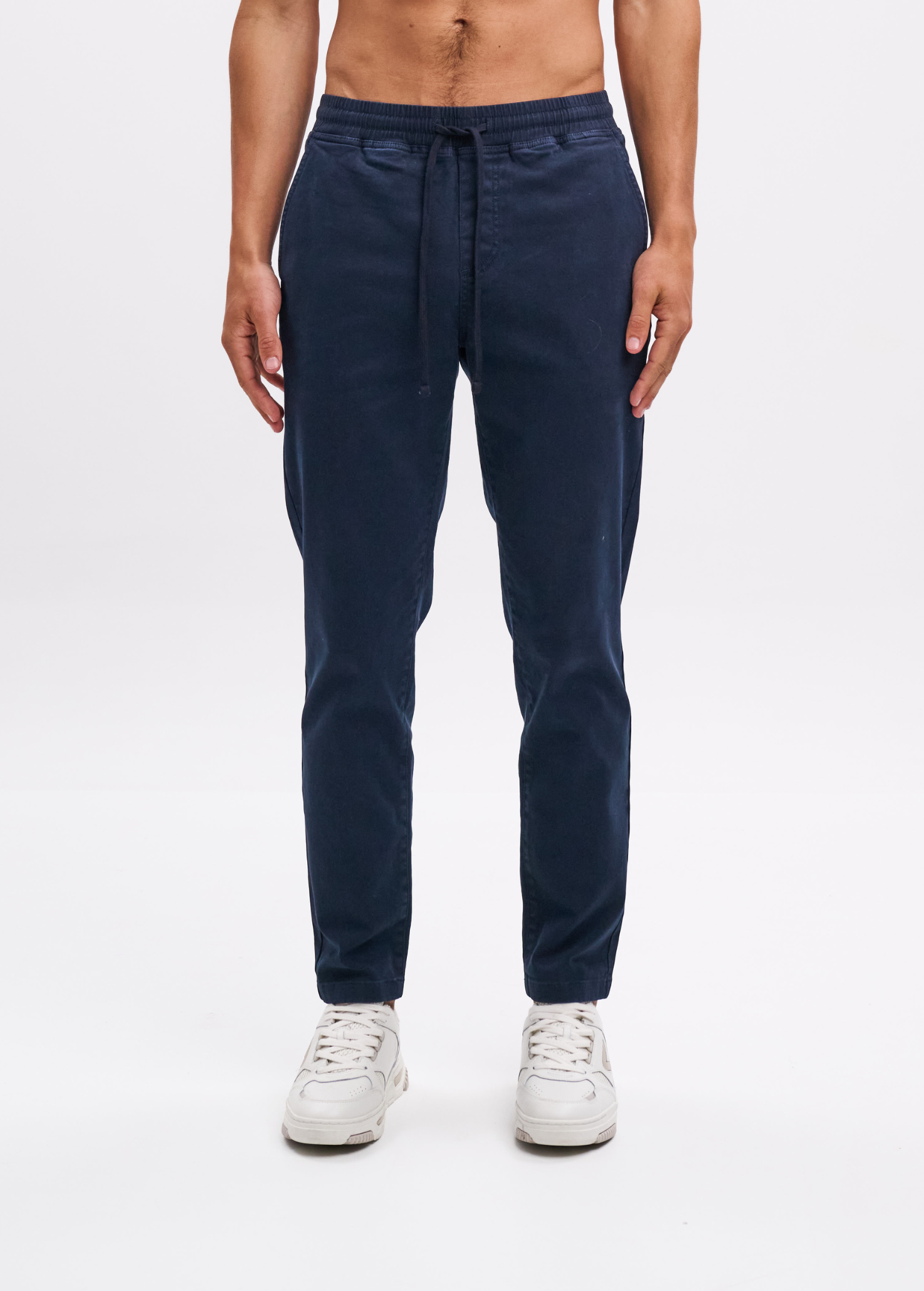 Washed Chino - Navy Blue