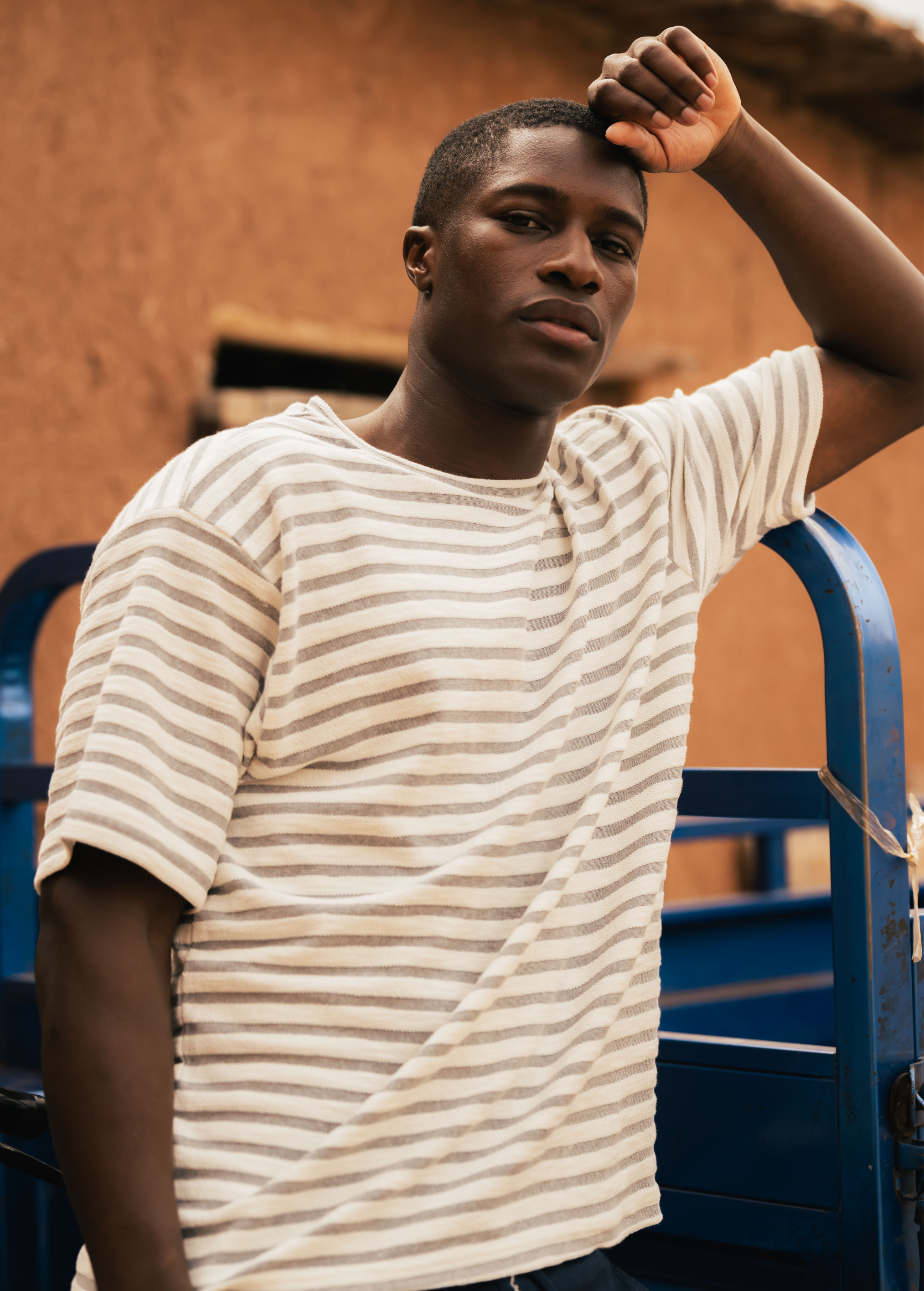 Stripe Tee - Off White