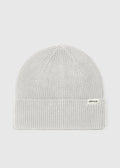 Cotton Beanie - Grey Melee