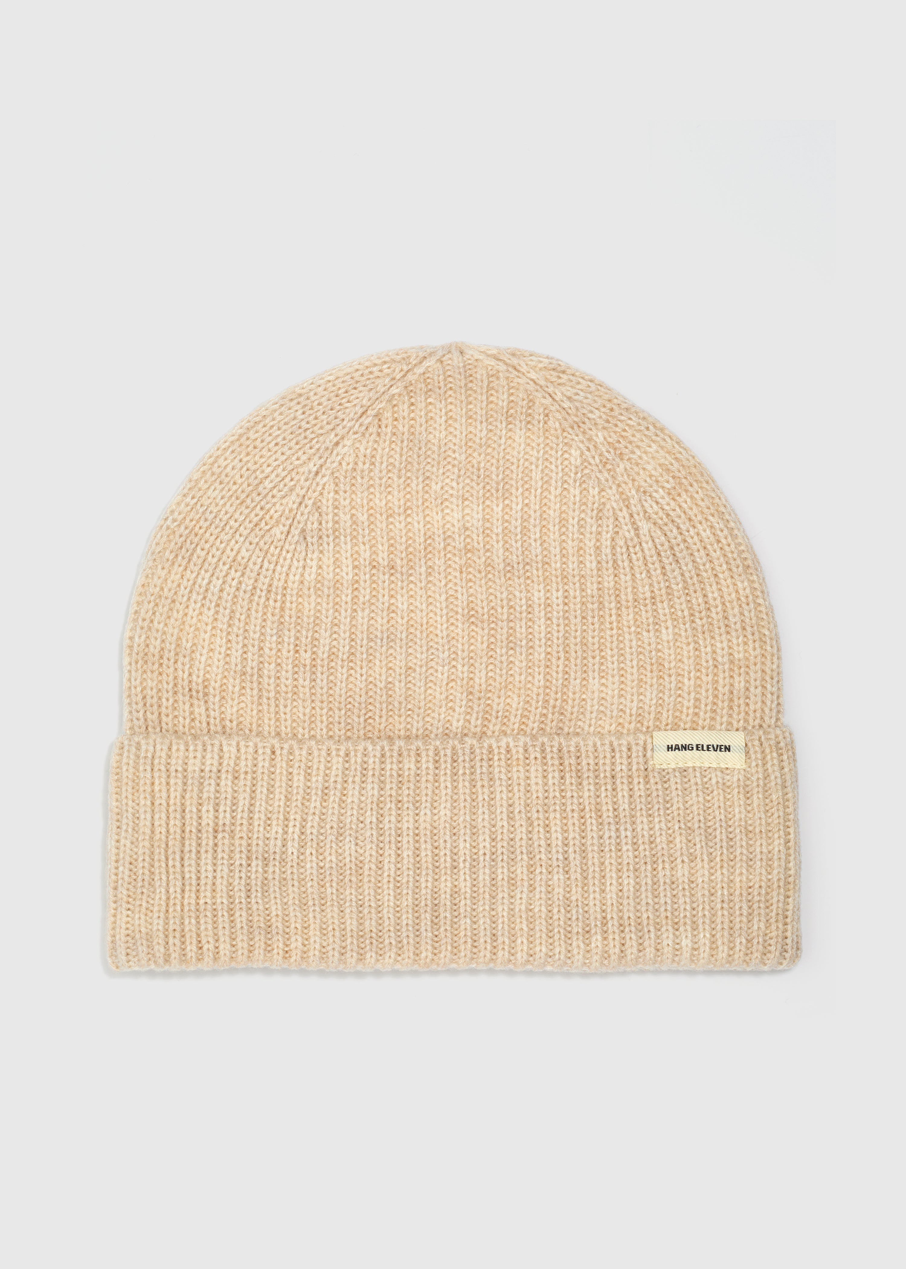 Premium Beanie - Sand Melange