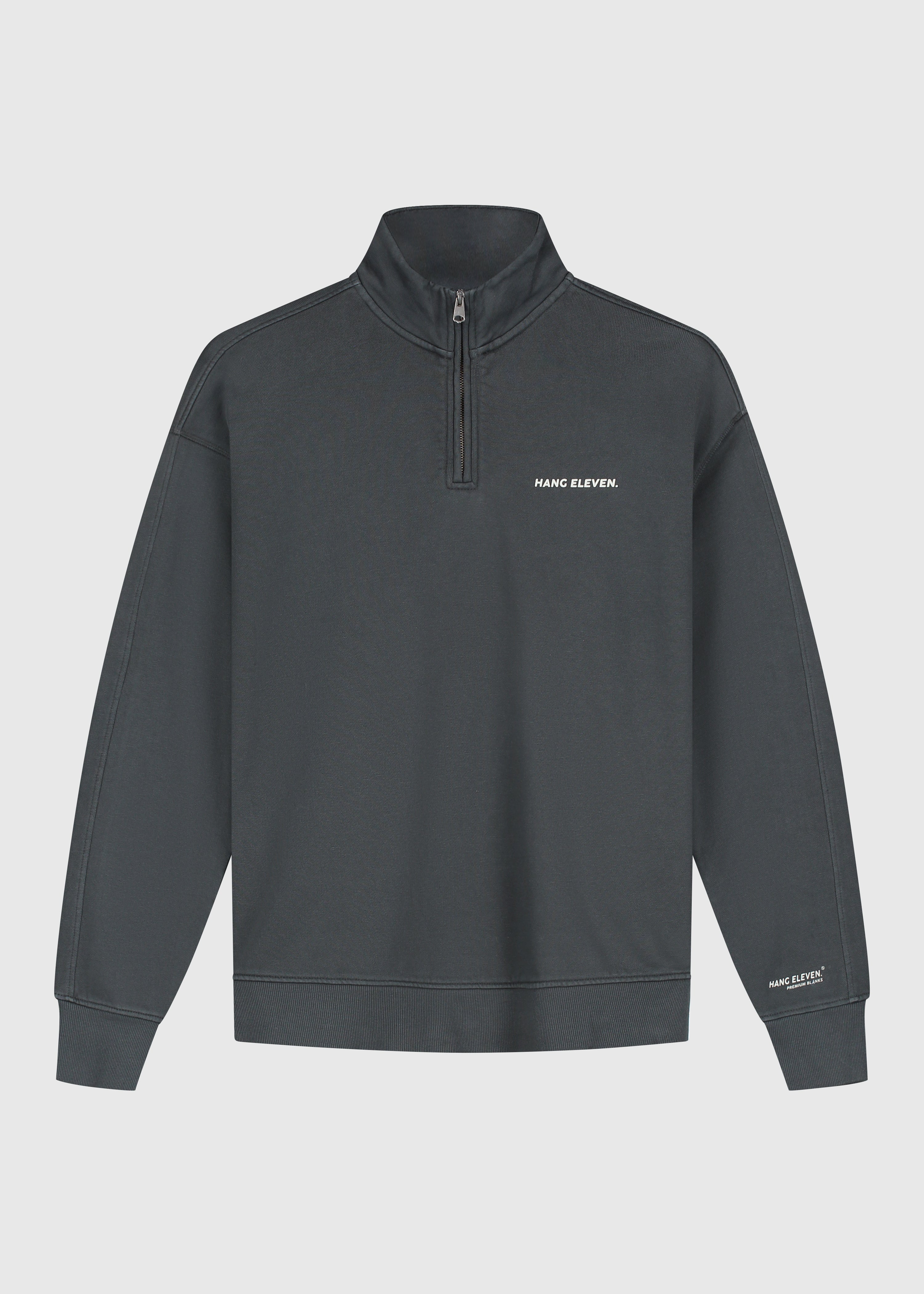 Premium Blanks Half Zip - Acid Wash