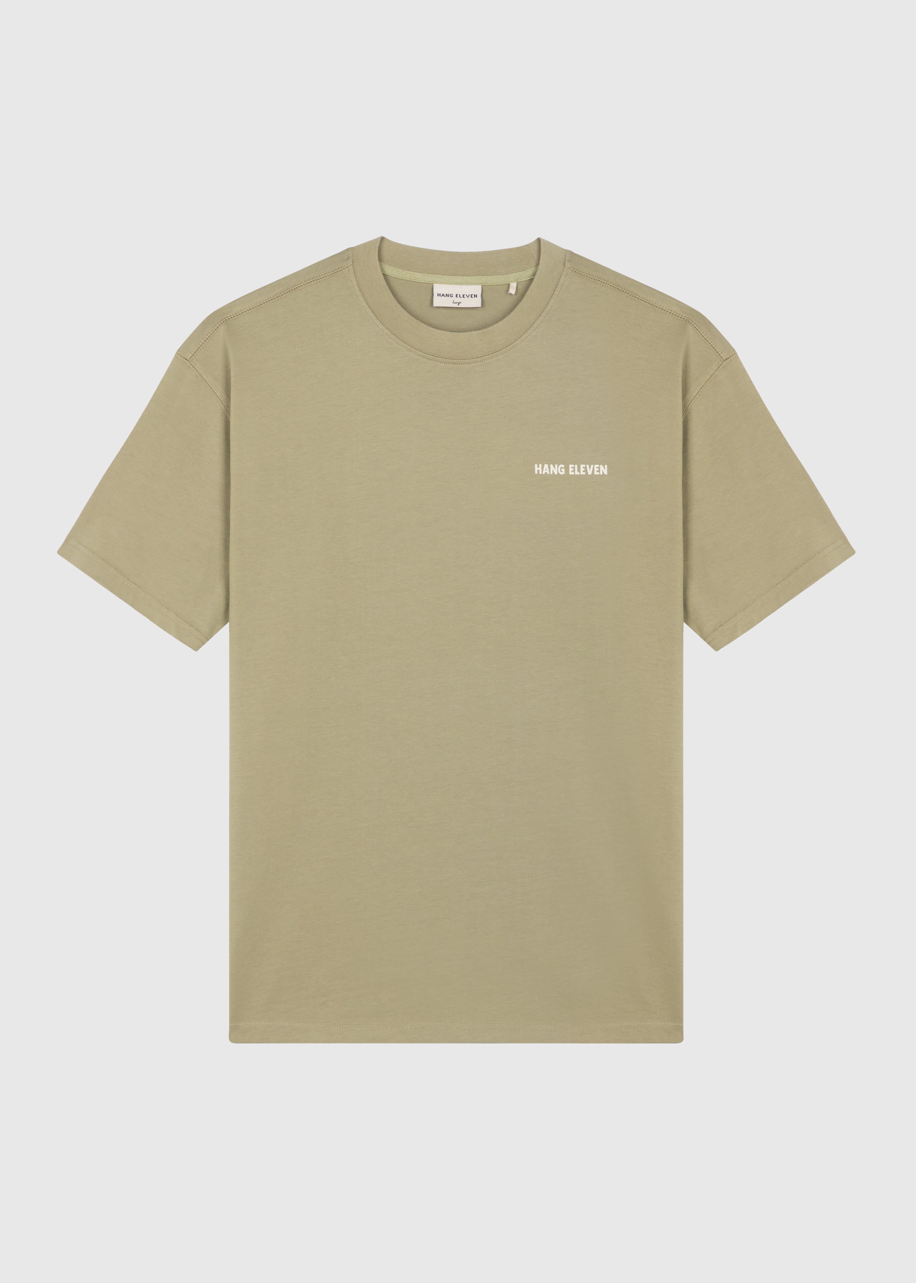 T-shirt botanique - Vert ardoise