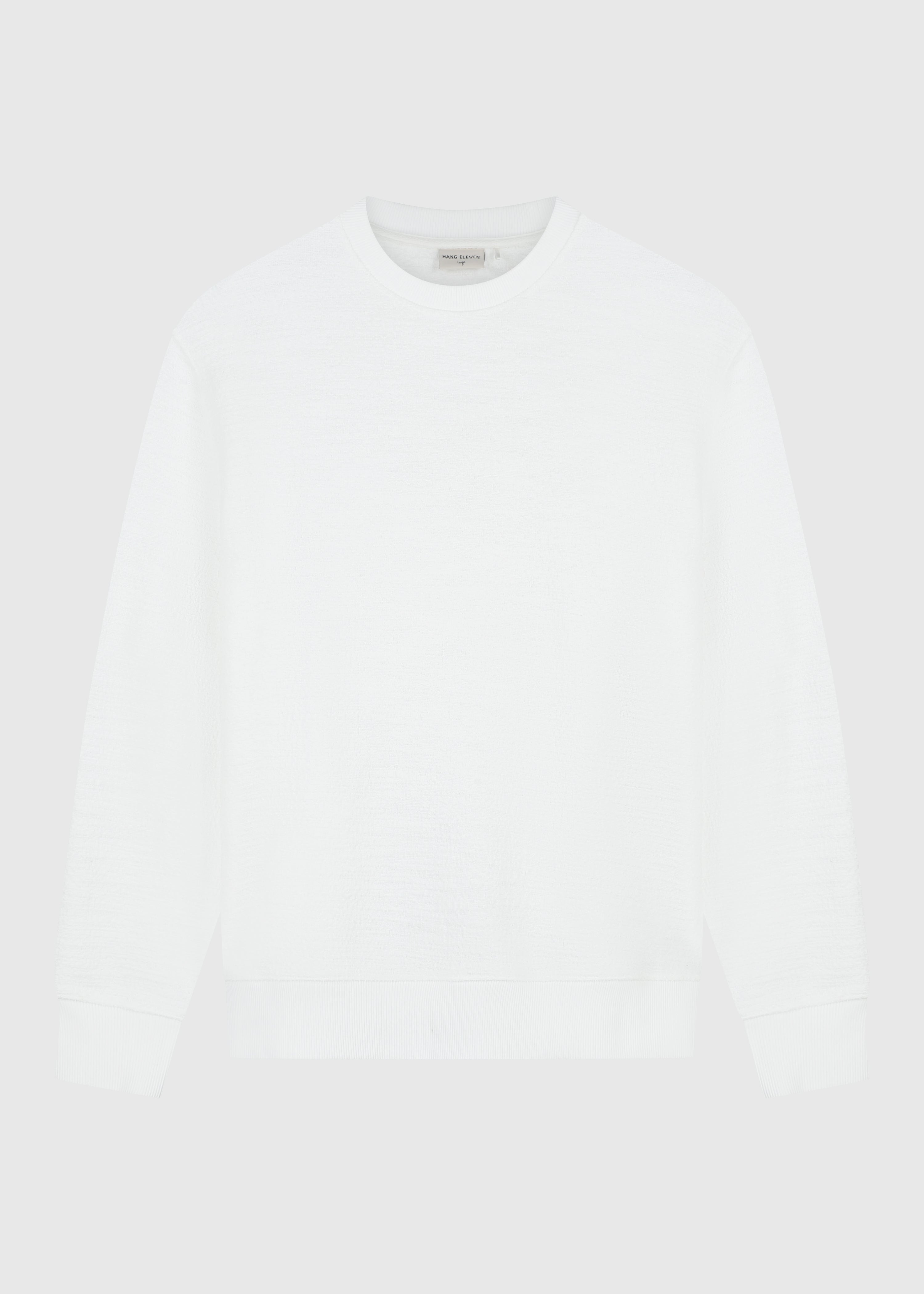 Bouclé Crewneck - Ecru