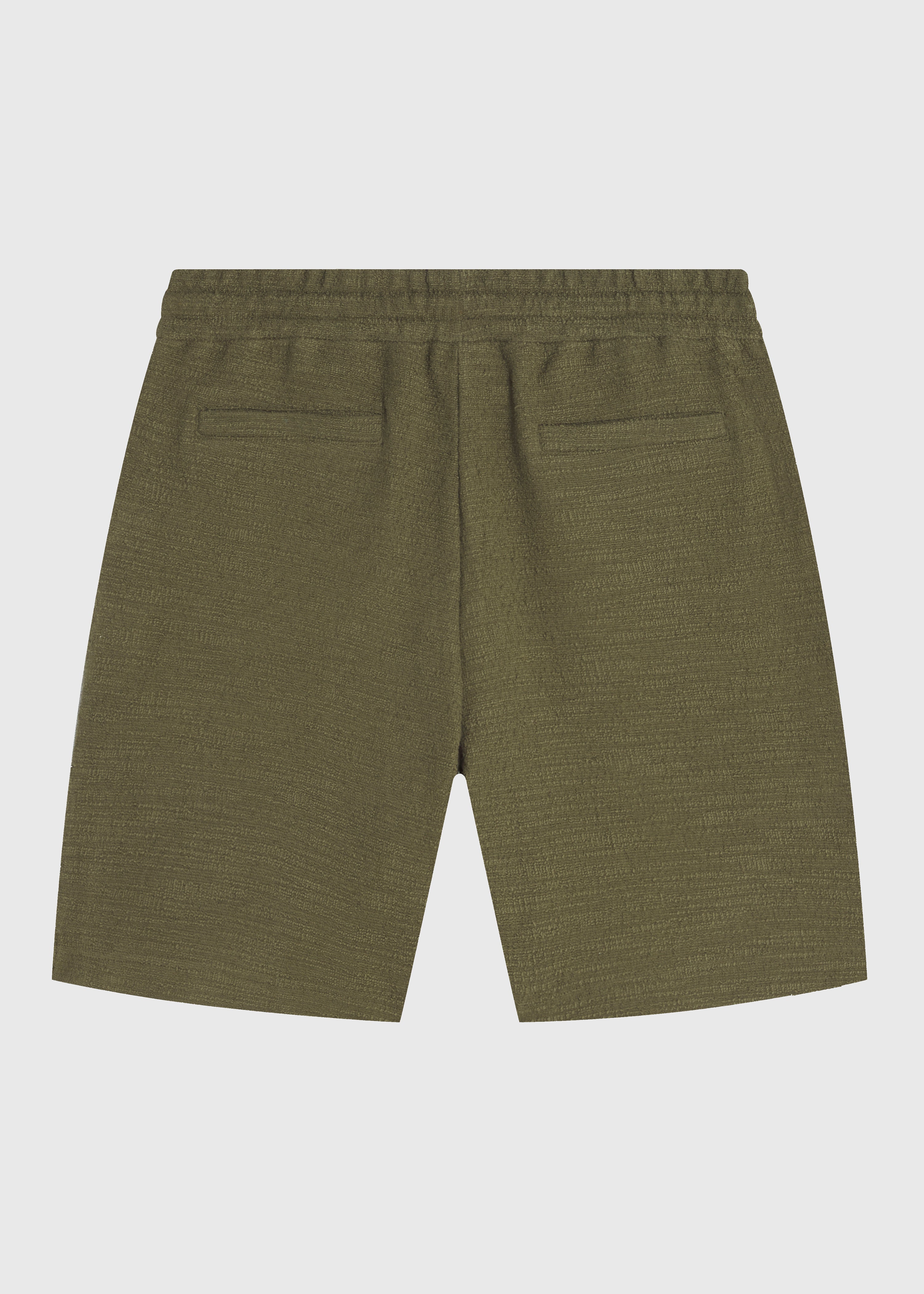 Boucle Short - Olive Green