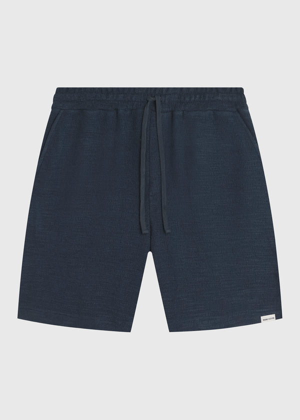 Boucle Short - Navy Blue