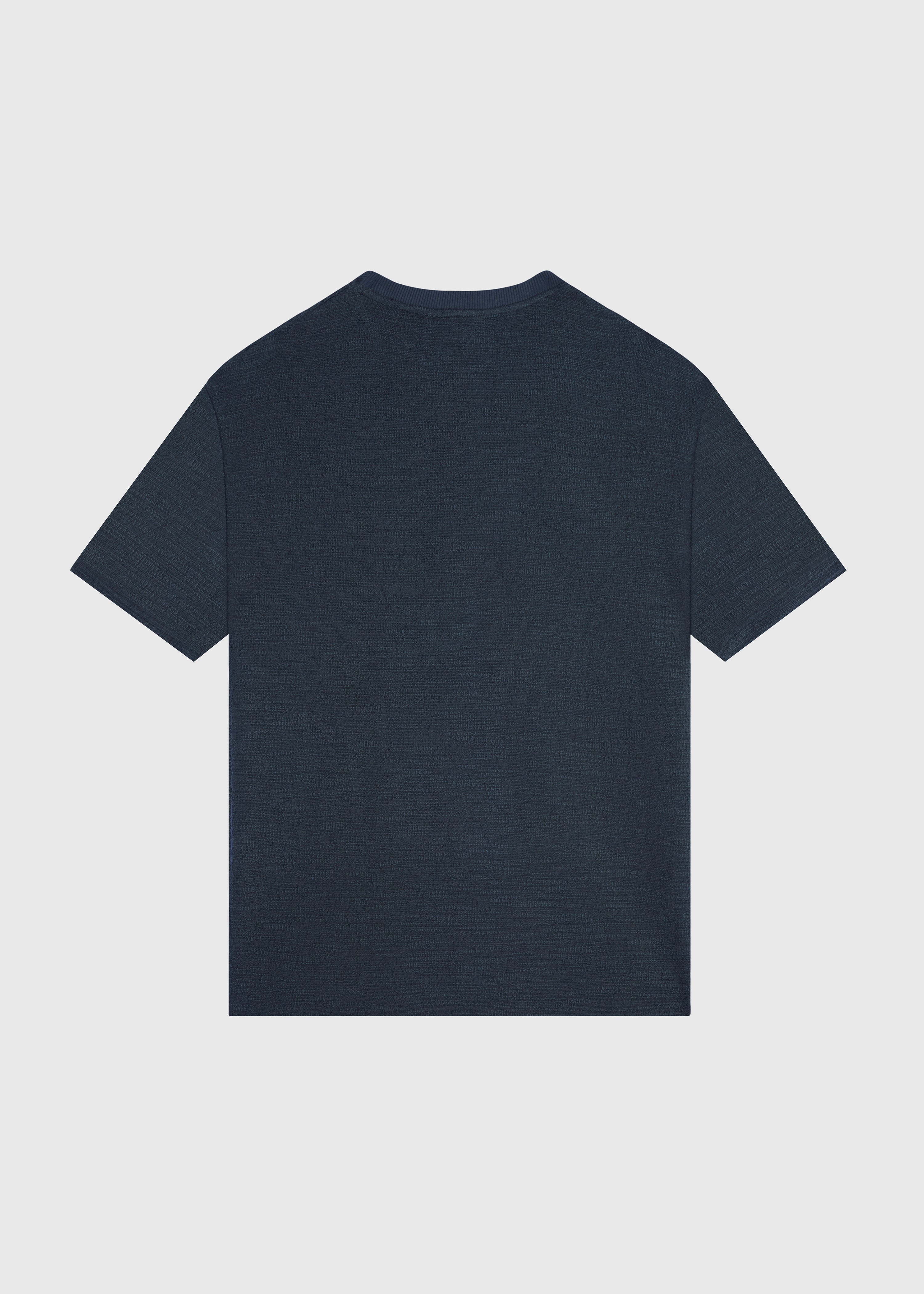 Boucle Tee - Navy Blue