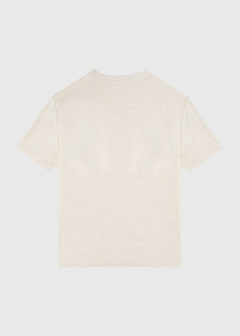 Boucle Tee - Light Sand