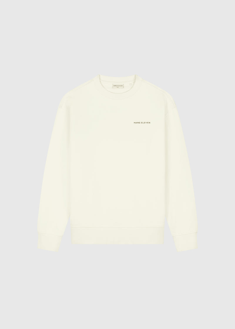 Brand Crewneck - Sand