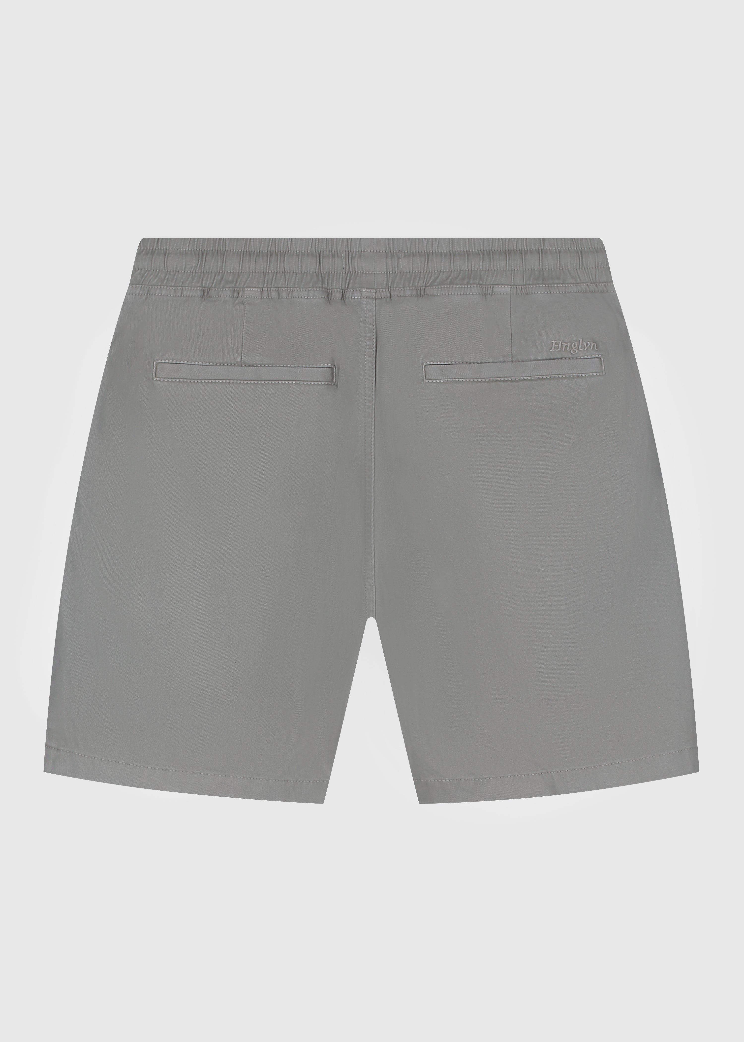 Washed Chino Short - Anthracite
