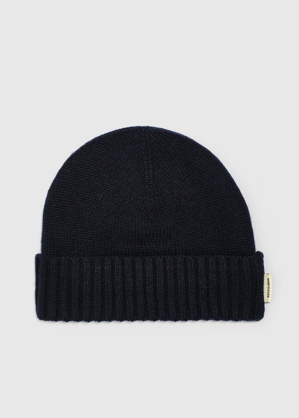 Wool Beanie - Navy
