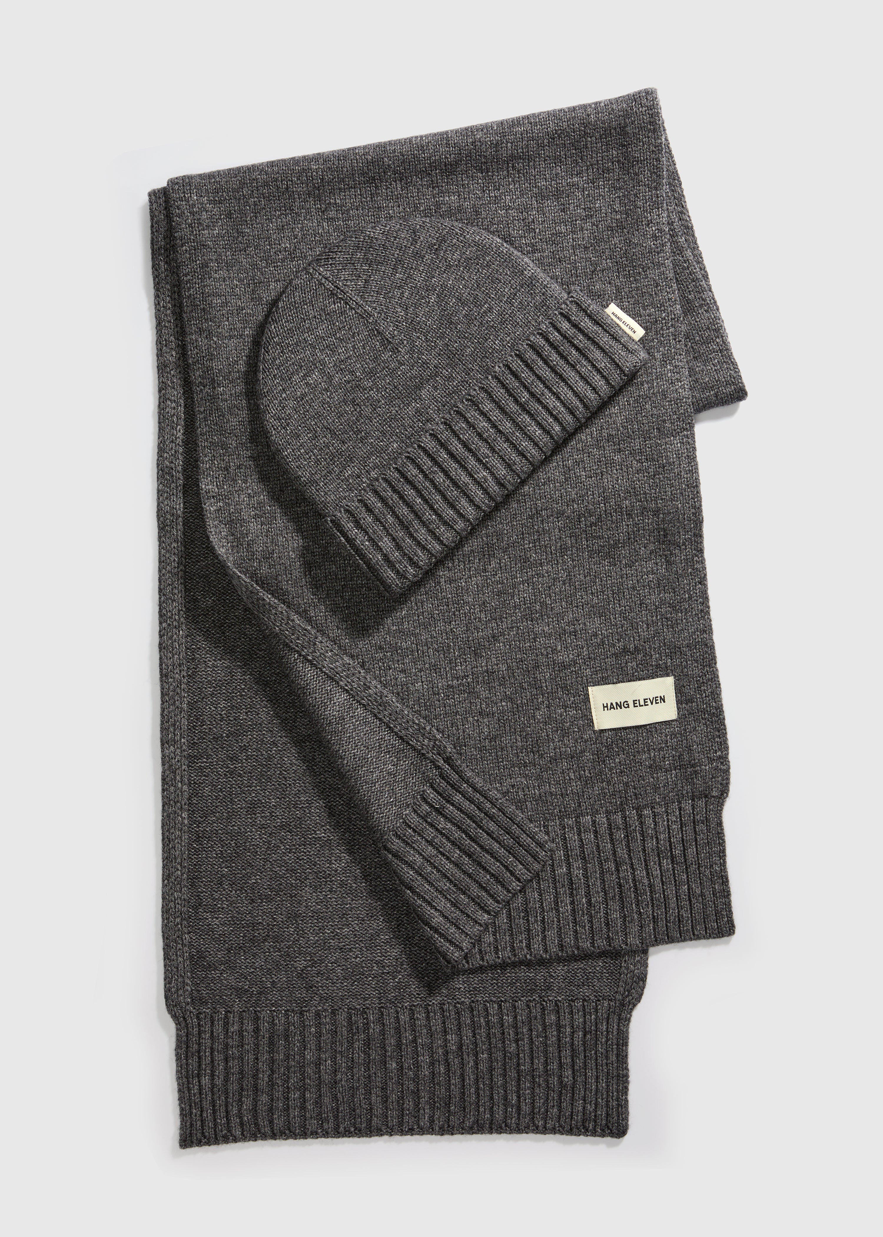 Wool Scarf - Anthracite