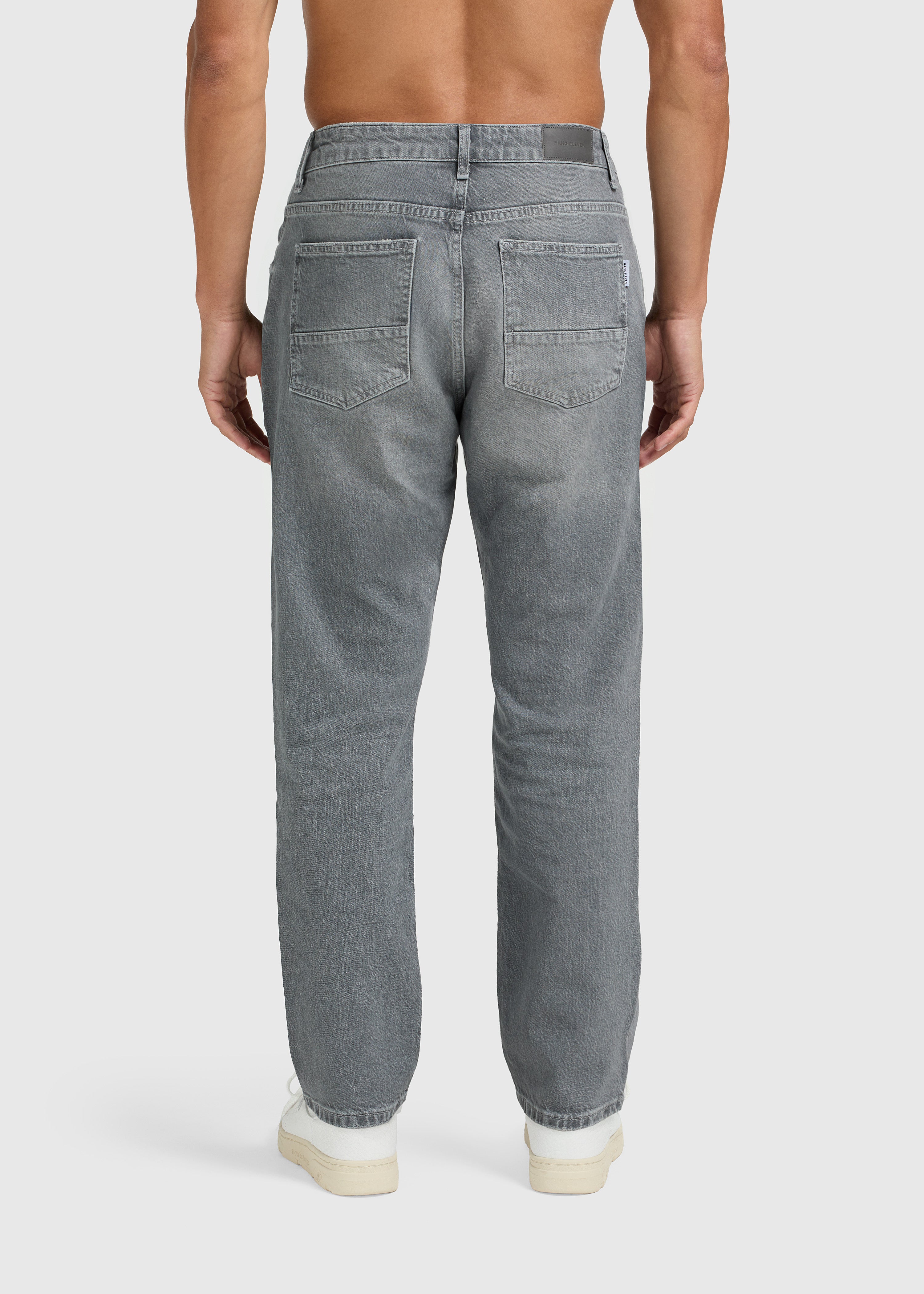 Miles Straight Jeans - Grey