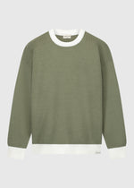 Contrast Knit - Green