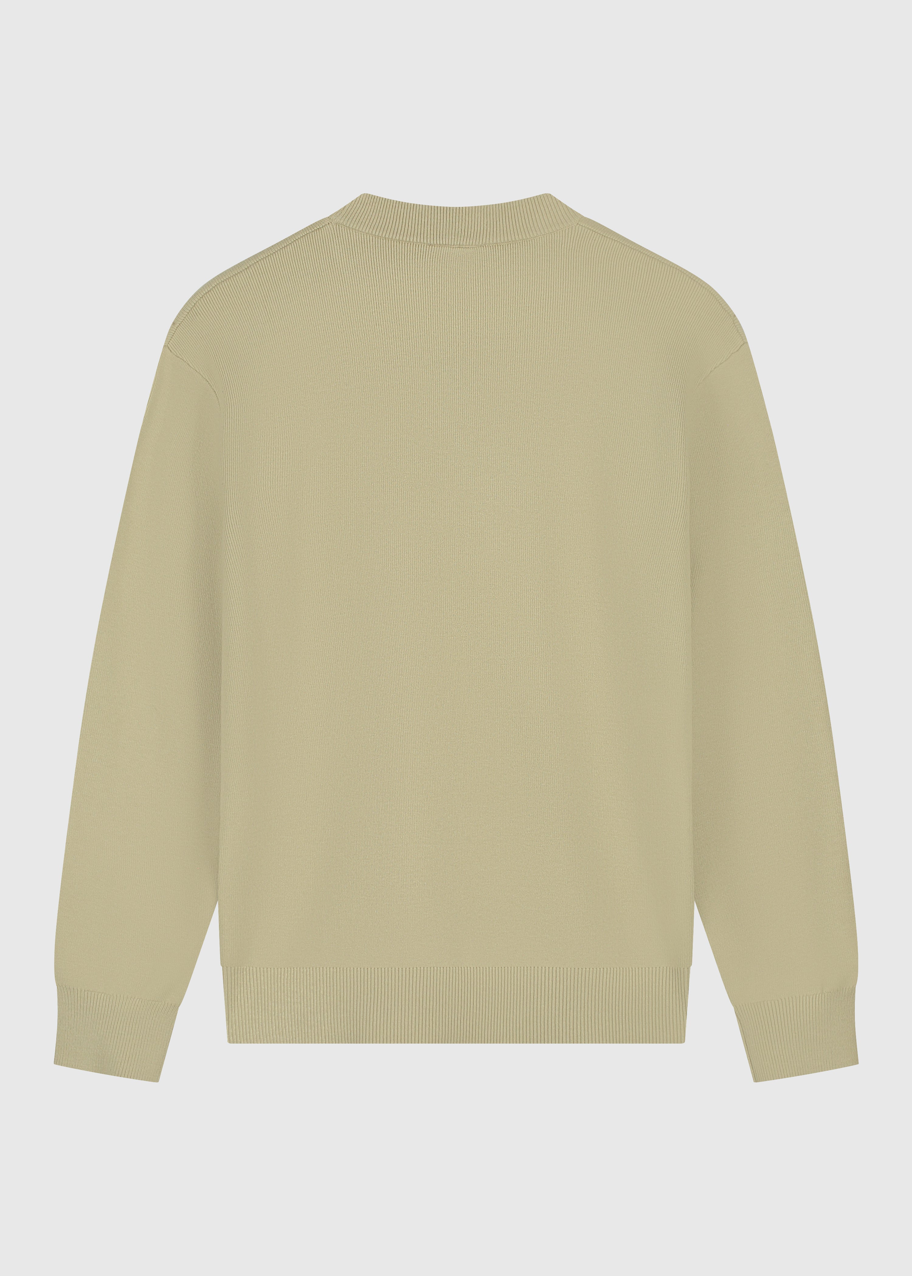 Compact Knit Crewneck - Light Green