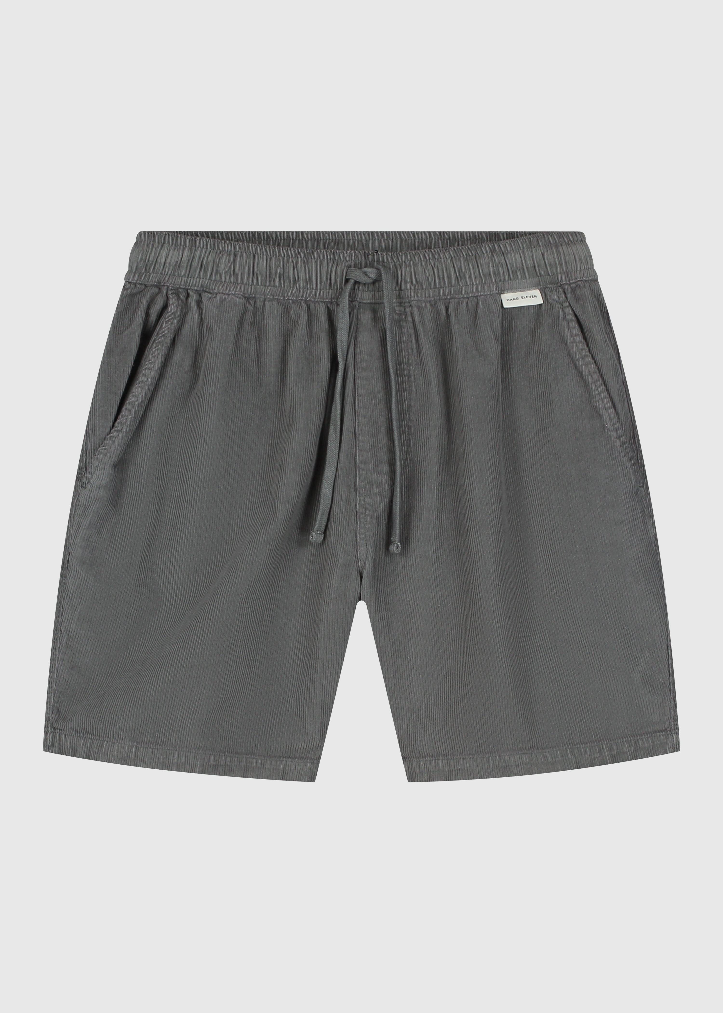 Corduroy Short - Anthracite